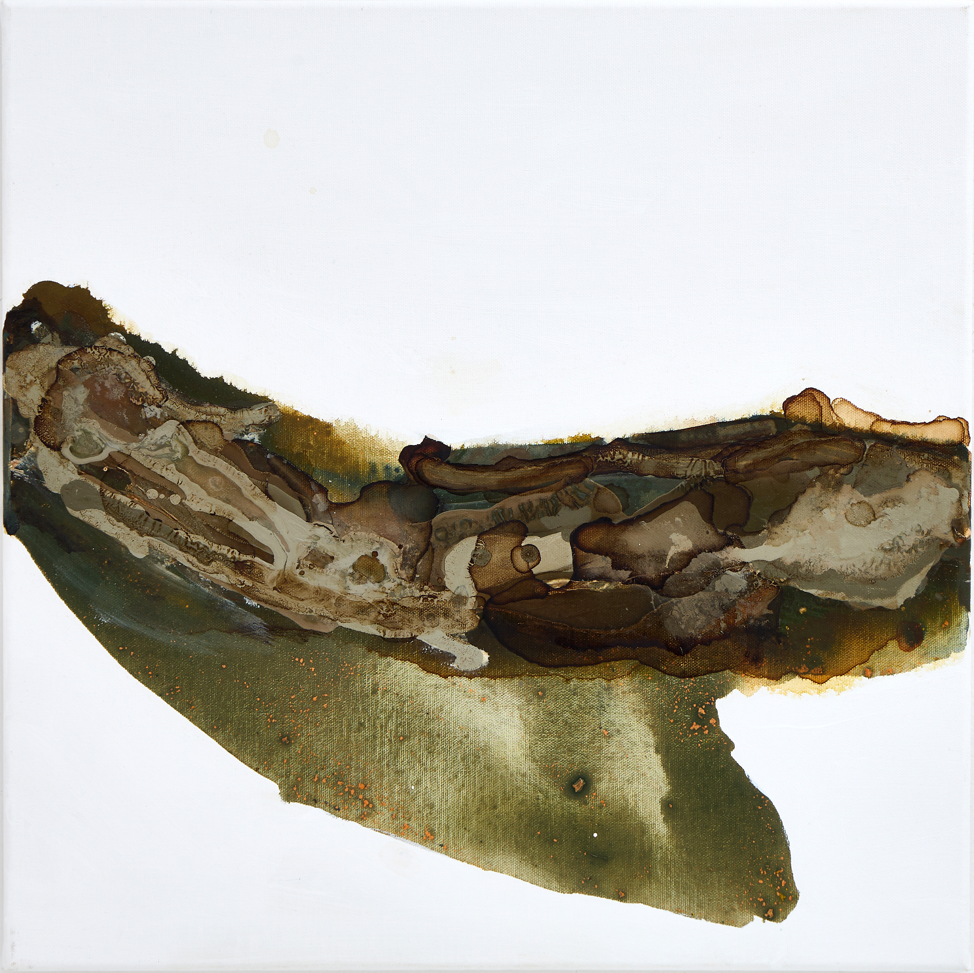 KIA KINELL (SVERIGE, FÖDD 1953). Abstrakt komposition, signerad a tergo, akryl på duk.