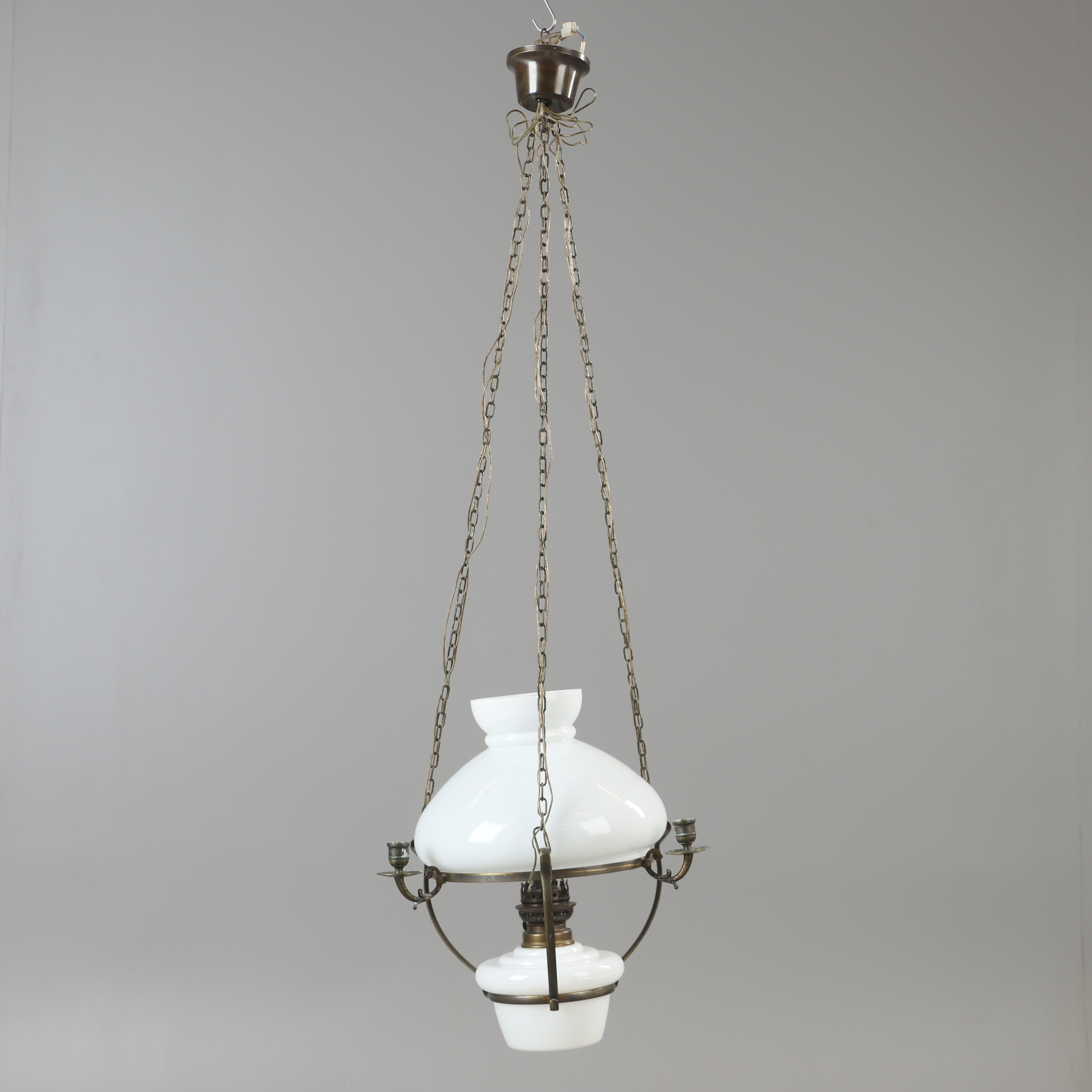 TAKFOTOGENLAMPA, metall och glas, 1900-tal.