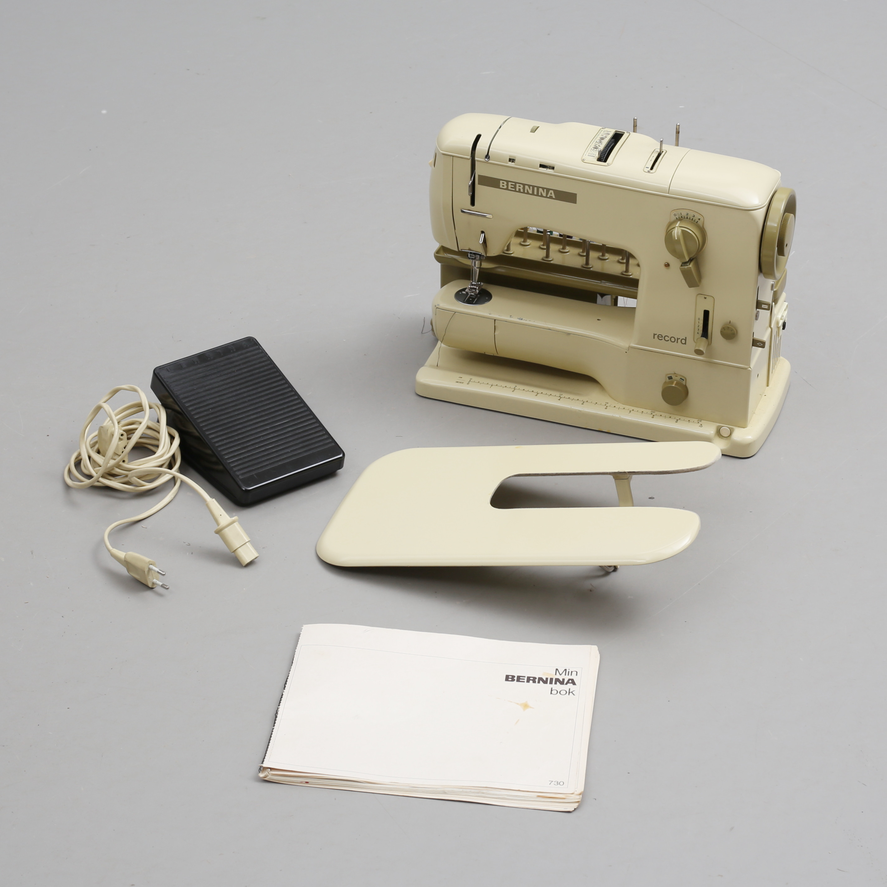 SYMASKIN, Bernina Record 730.