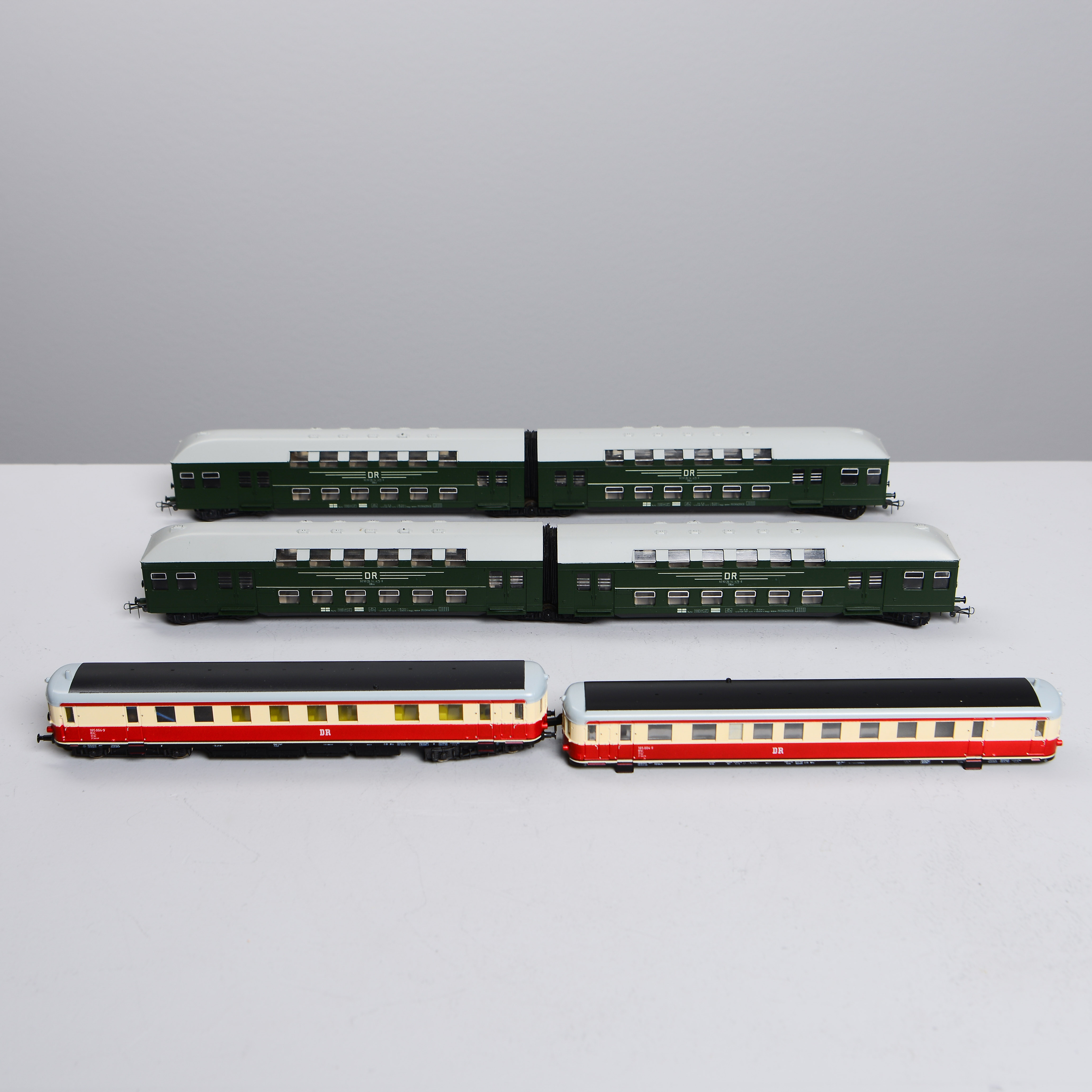 MOTORVAGN OCH VAGNAR, 1+5 st, DR, H0, Piko.
