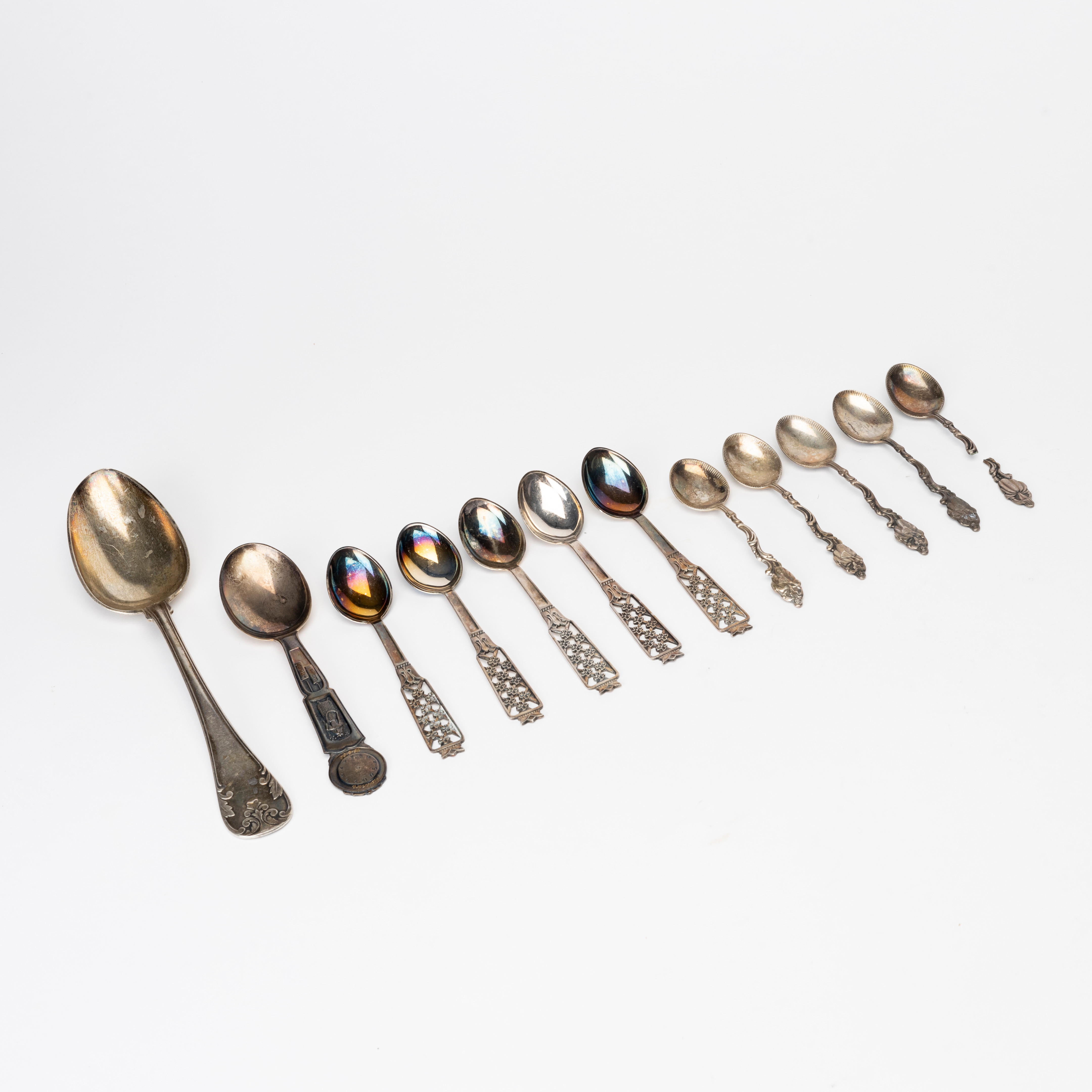 DIVERSE SKEDAR, silver, Sverige 1900-talets mitt.