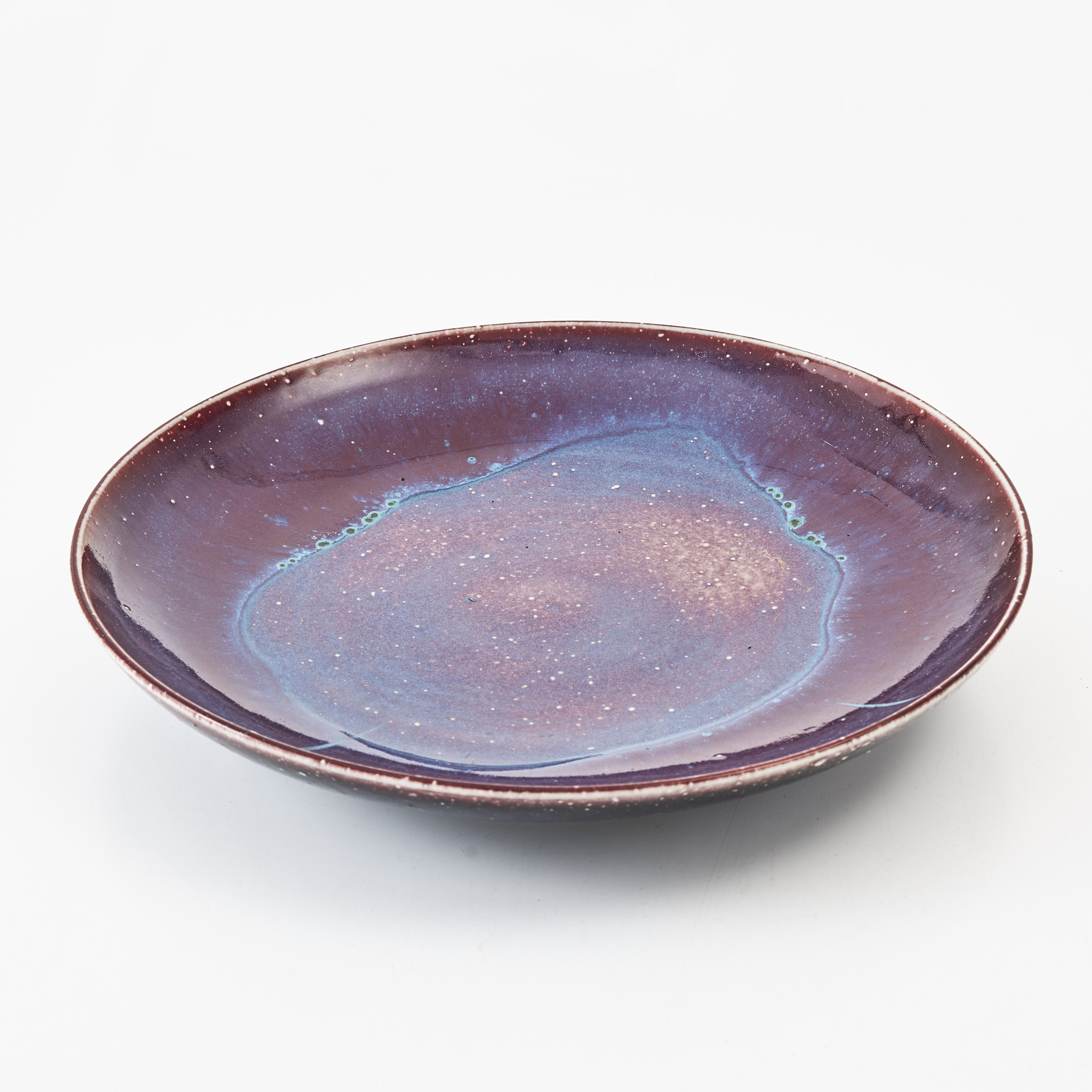 TOINI MUONA. Fat, stengods, glaserad i oxblodsglasyr, monogramsignerad, Arabia, Finland.