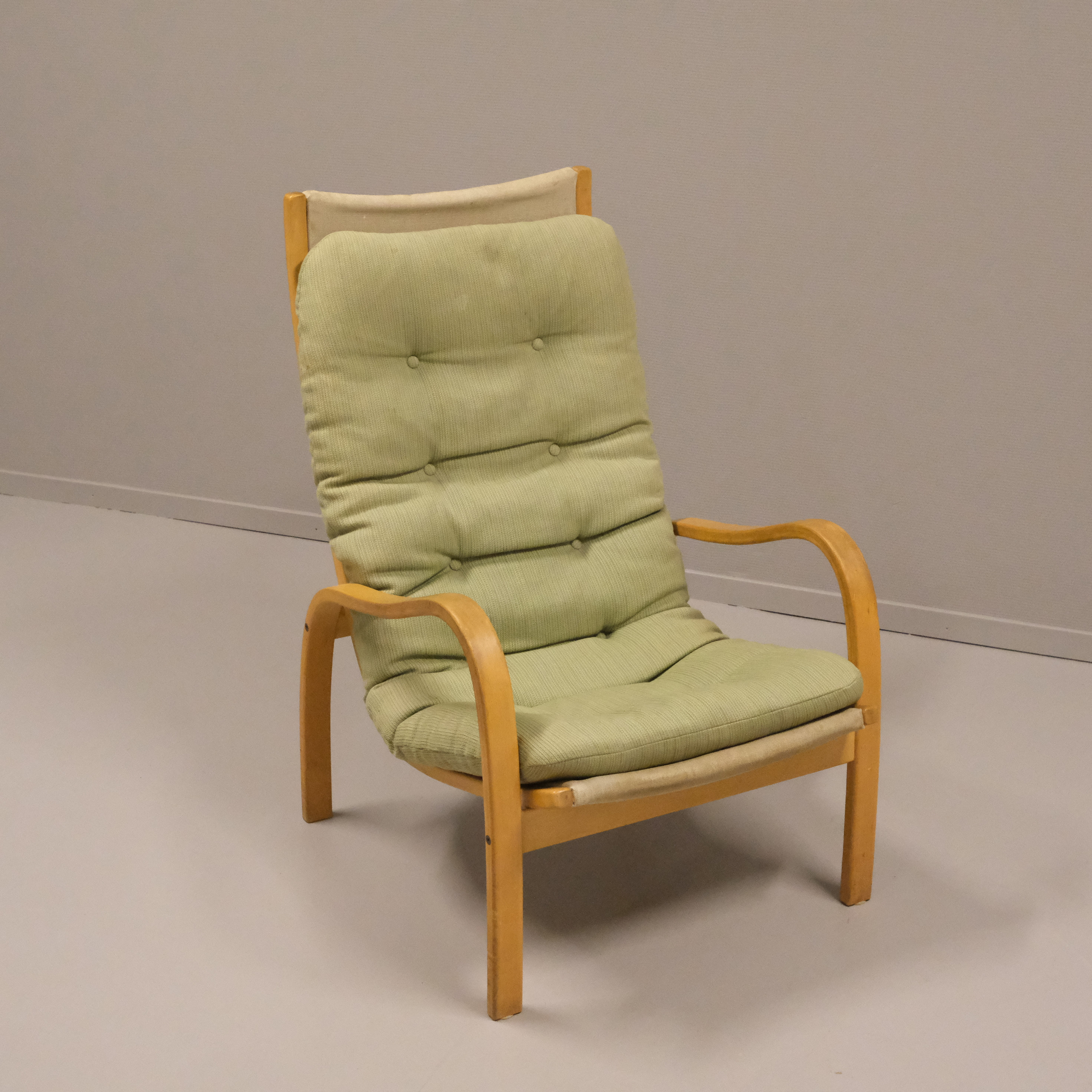 YNGVE EKSTRÖM. FÅTÖLJ, "FORTINO", SWEDESE.