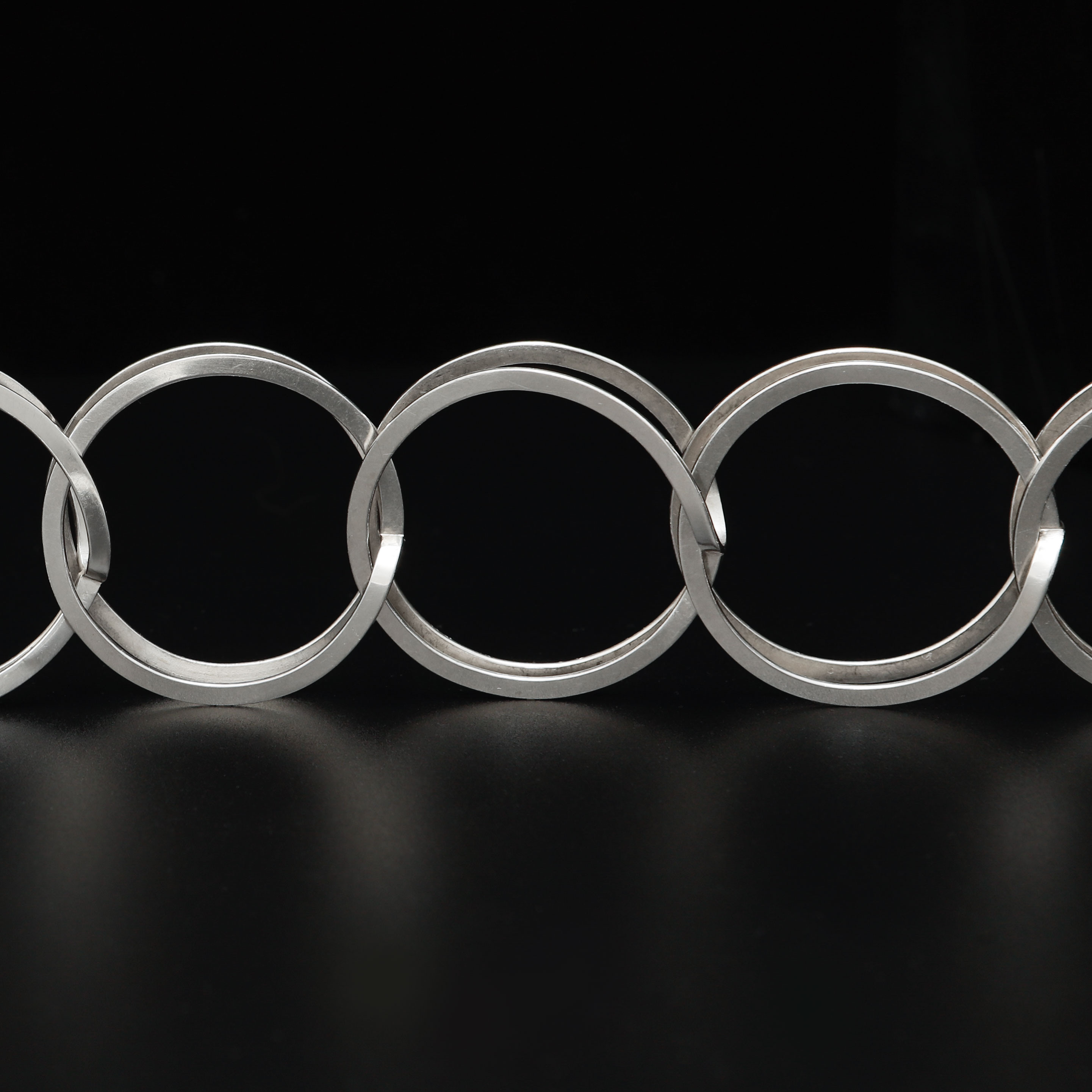 ANDERS HÖGBERG. Skärp/ halskedja, silver, Göteborg, 1971.