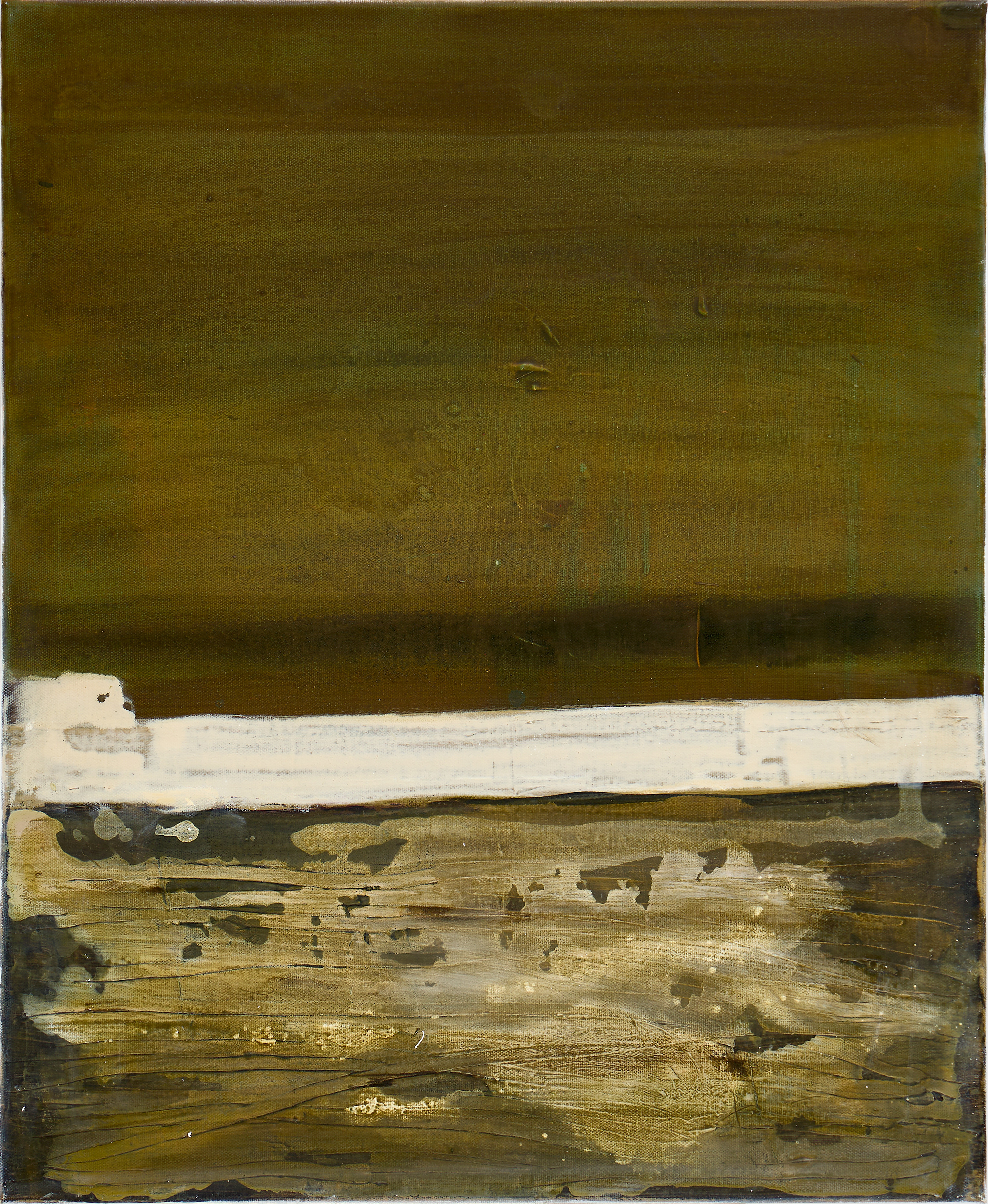 KIA KINELL (SVERIGE, FÖDD 1953). Kvällslandskap, signerad a tergo, akryl på duk.