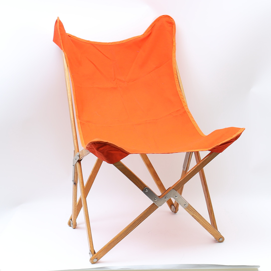 JOSEPH B FENBY. Fällstol "Tripolina" 1900-talets mitt.