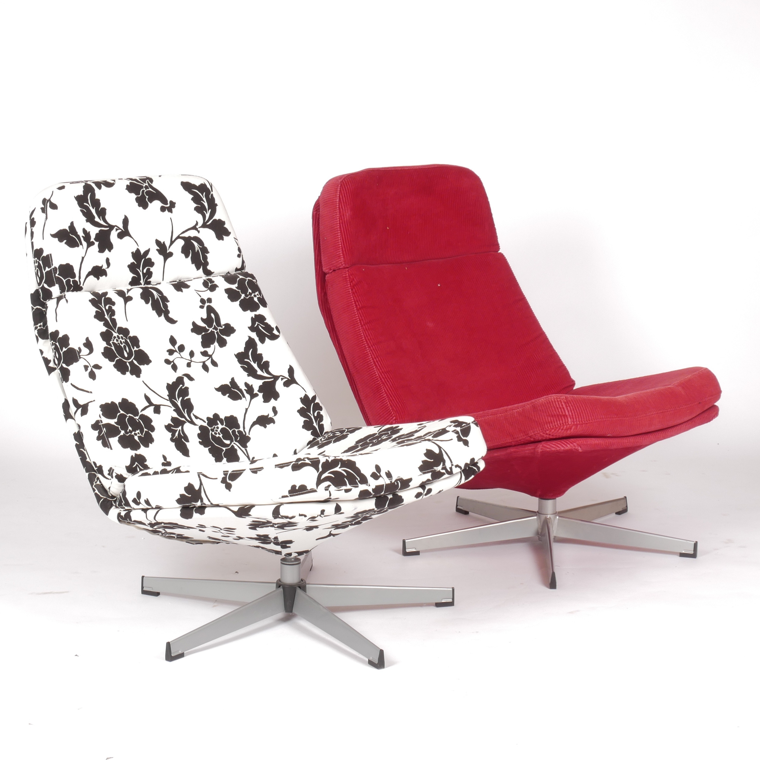 GILLIS LUNDGREN. Snurrfåtöljer, 2 st, "Lunna", IKEA.