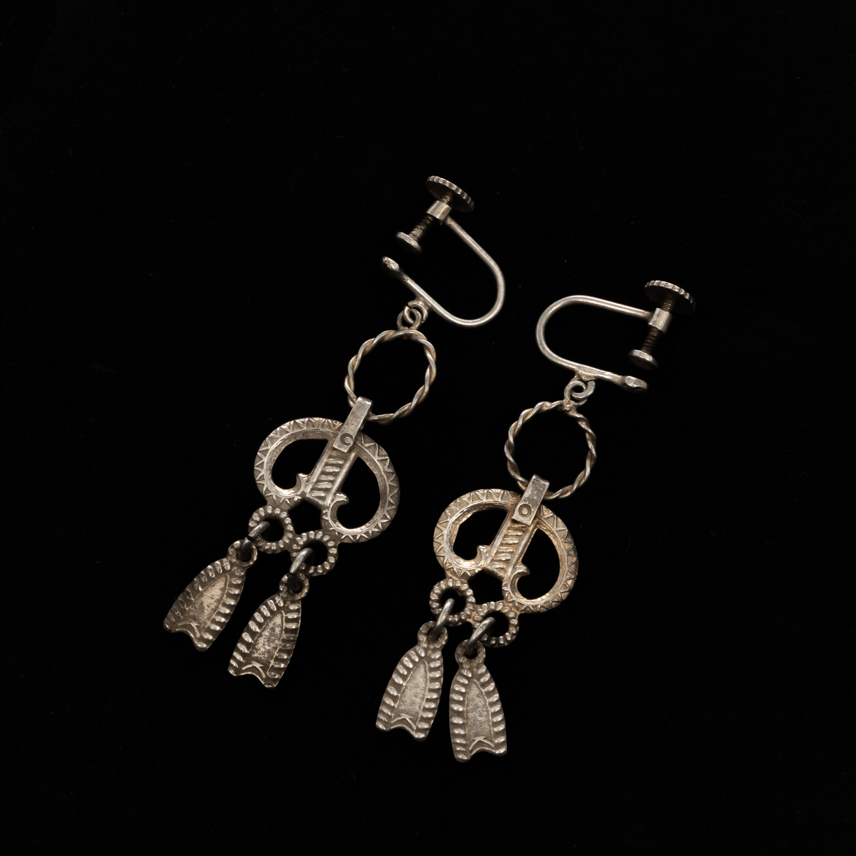 ÖRHÄNGEN, Silver, Kalevala Koru, Finland.