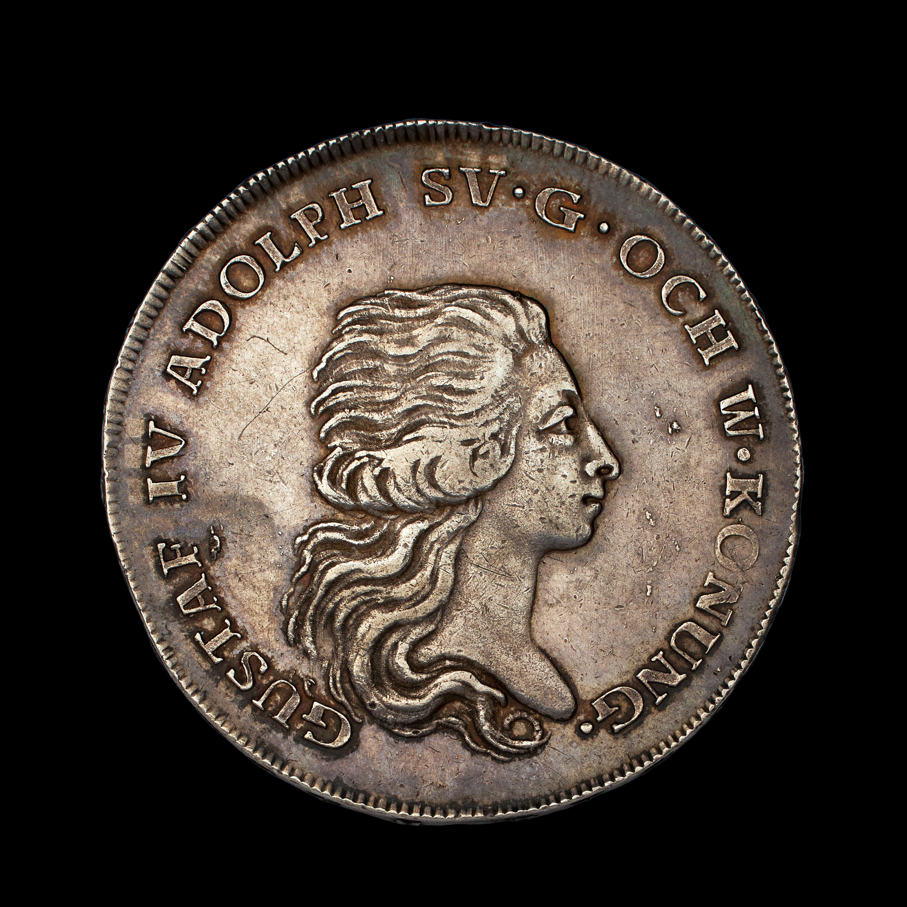SILVERMYNT, Gustaf IV Adolf, 1 riksdaler 1795.