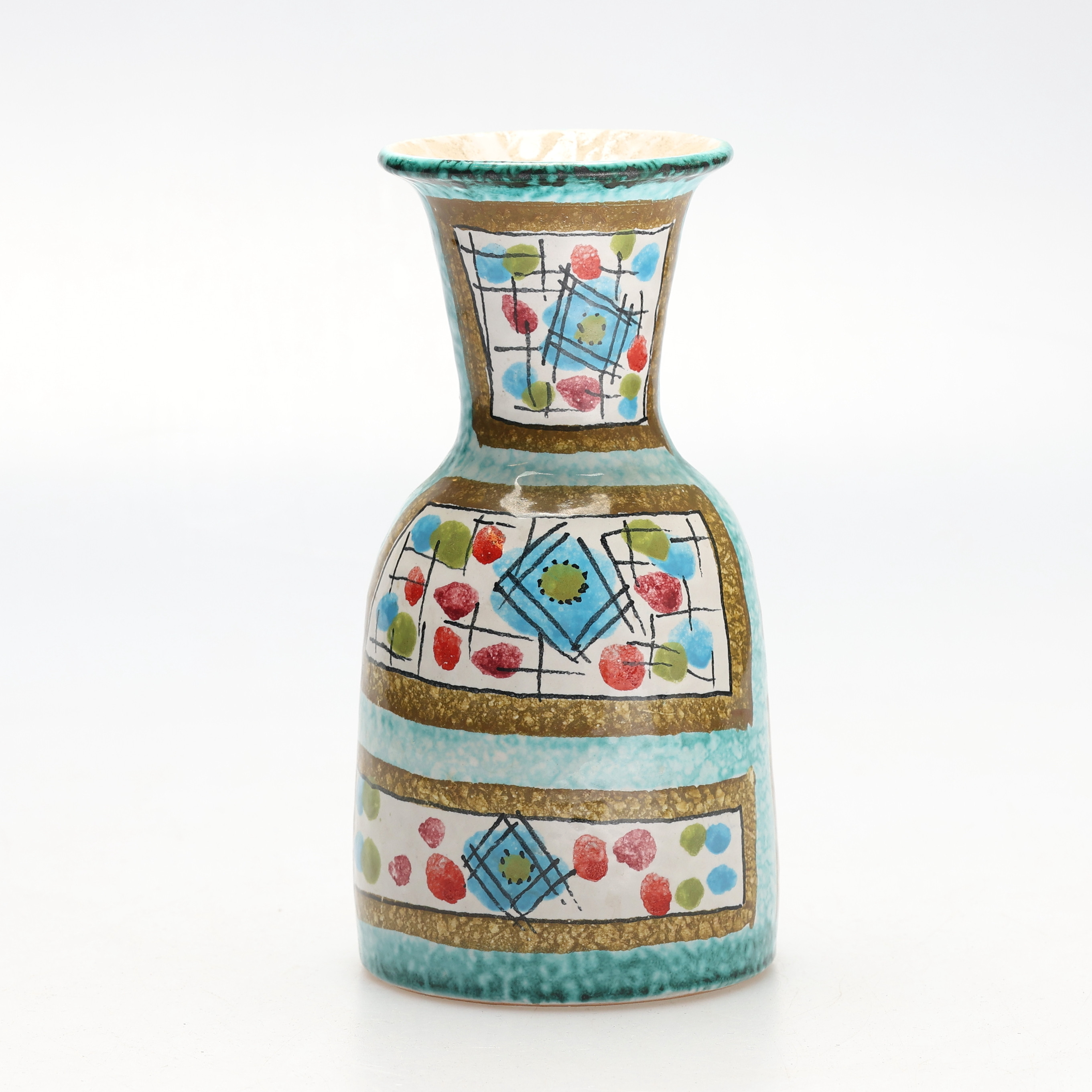 FRATELLI FANCIULLACCI. Vas, keramik, Italien, 1900-tal.