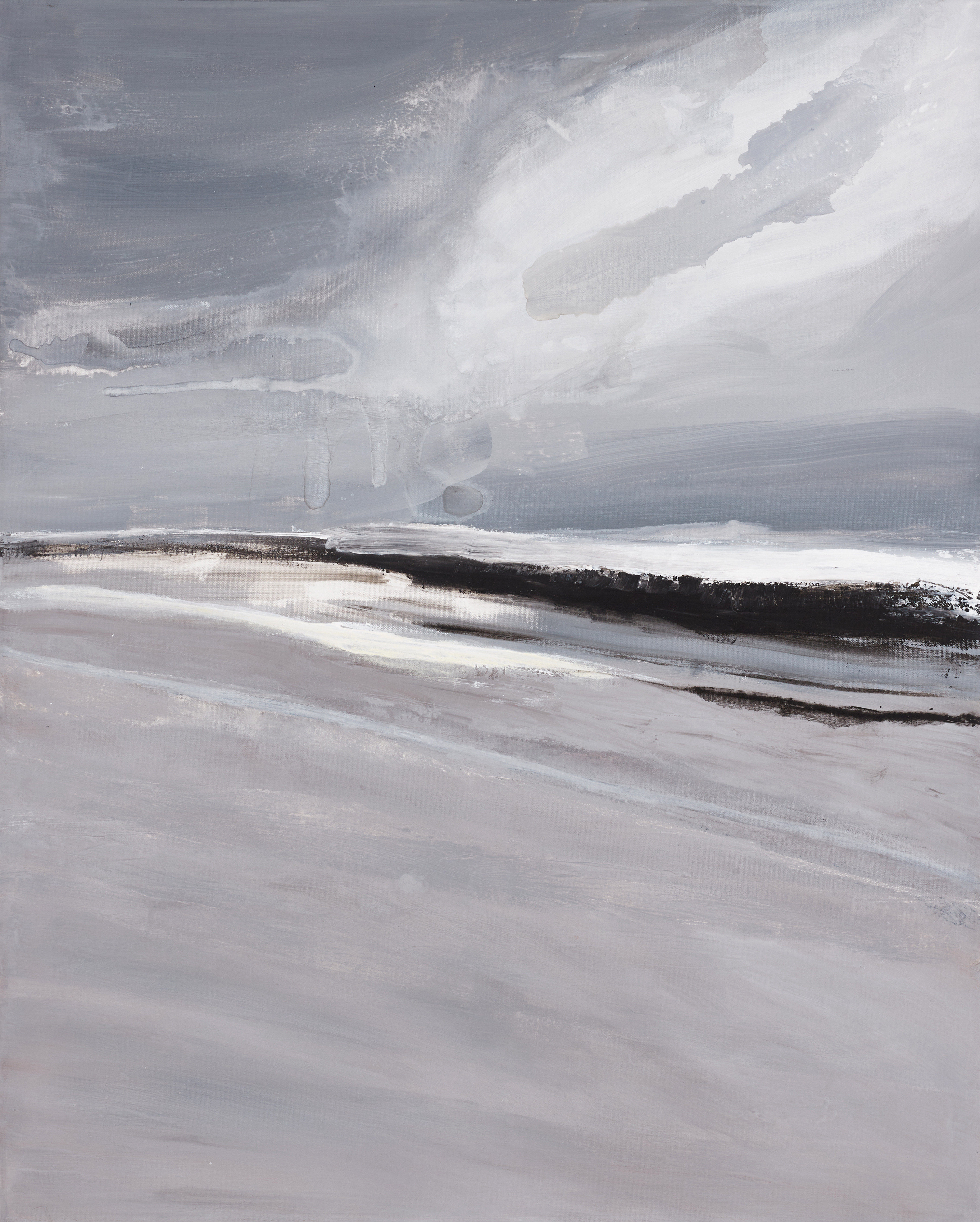 KIA KINELL (SVERIGE, FÖDD 1953). Havsmotiv, signerad a tergo, akryl på duk.