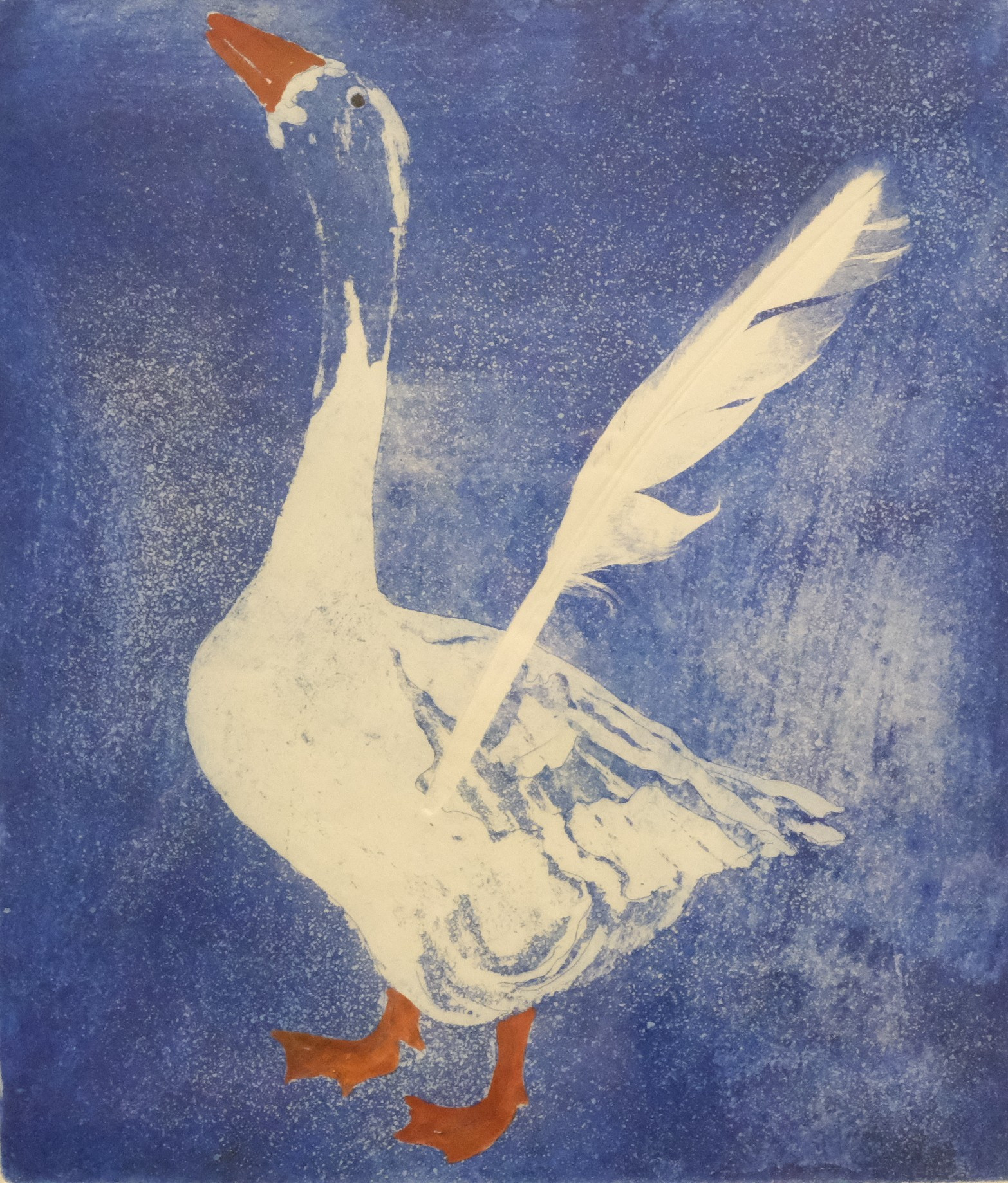 ANN-MARGRET MALMQUIST. ETSNING, " HÄR BESTÄMMER JAG ".