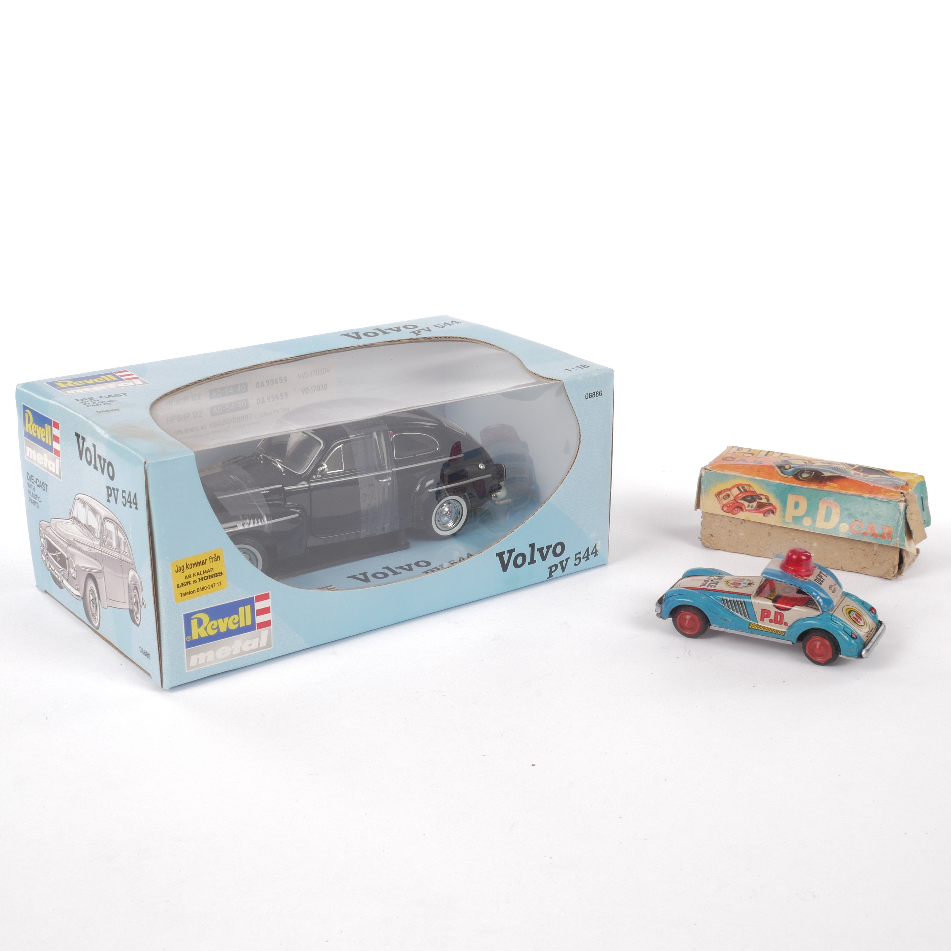 MODELLBIL OCH LEKSAKSBIL, bla Volvo PV.