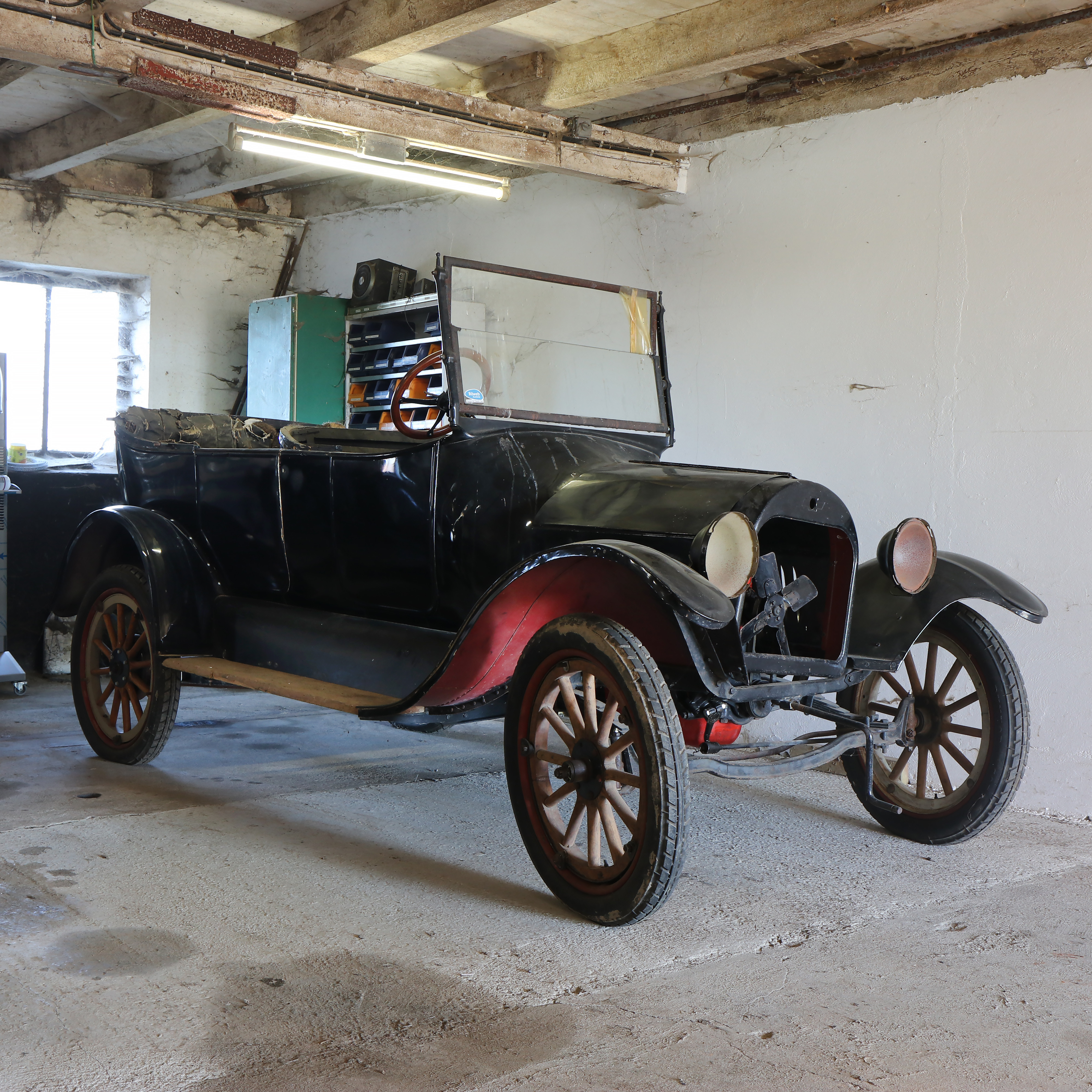 CHEVROLET SERIE 490 CABRIOLET. 1919 års modell. 4 cylindrig 2,8 liters motor på 28 hk.