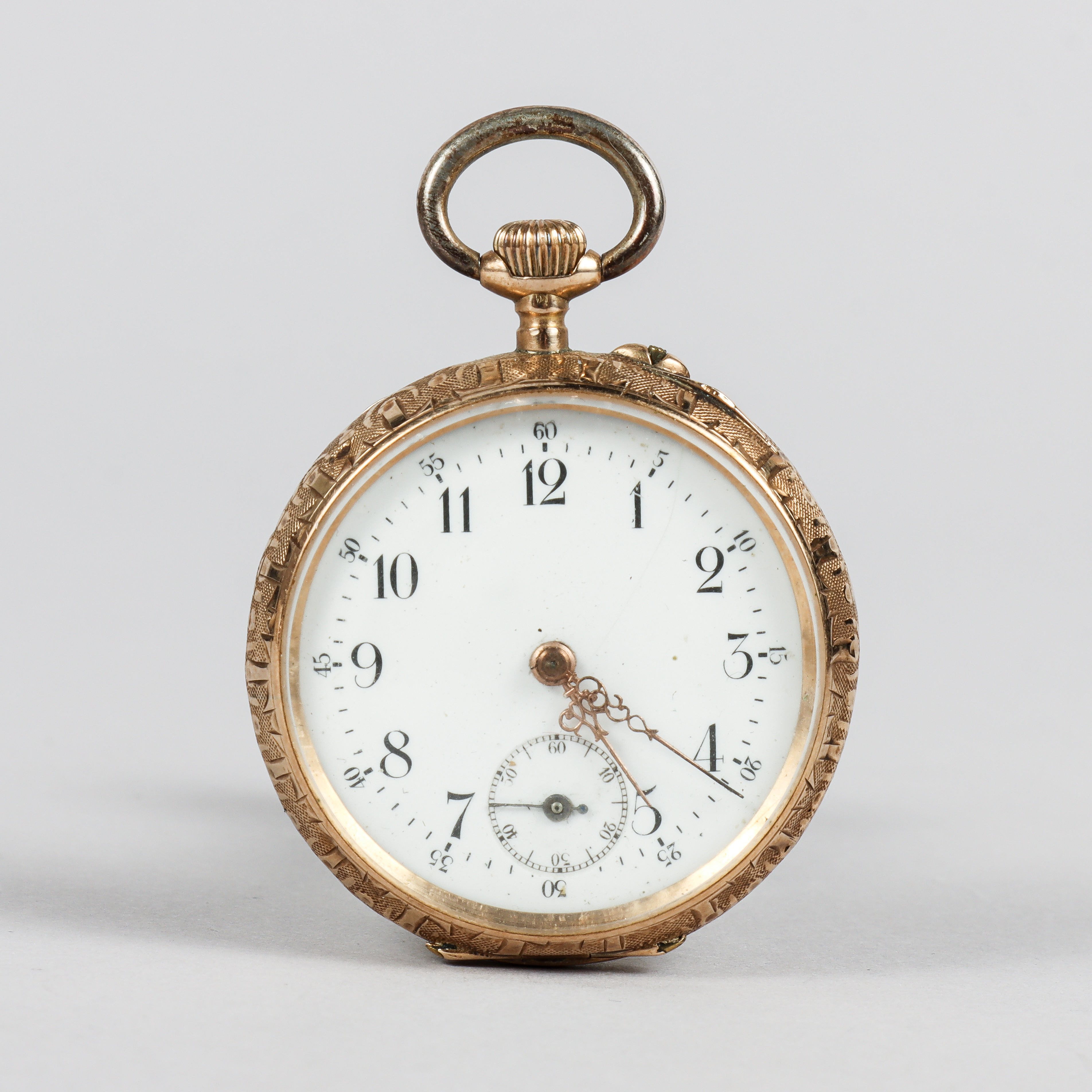 FICKUR "Mormorsur", 14k guld.