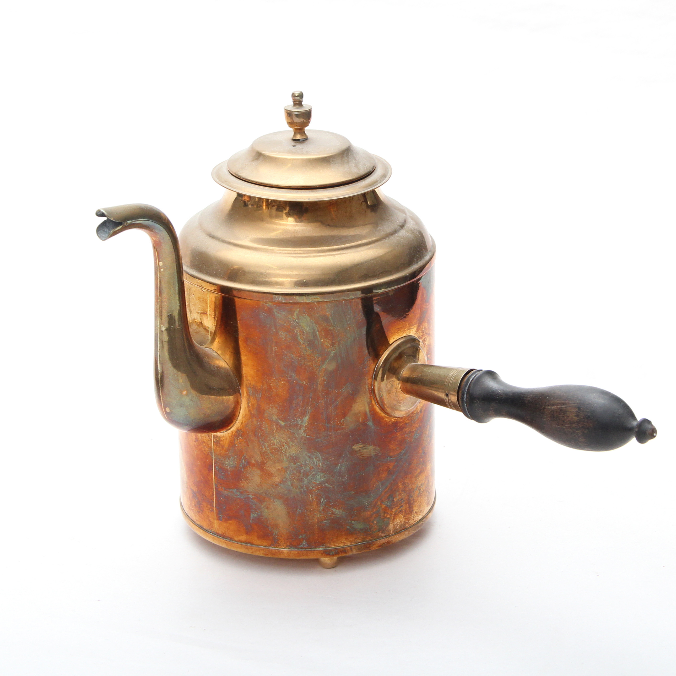 SERVERINGSKANNA, mässing, Skultuna, 1.3 liter.