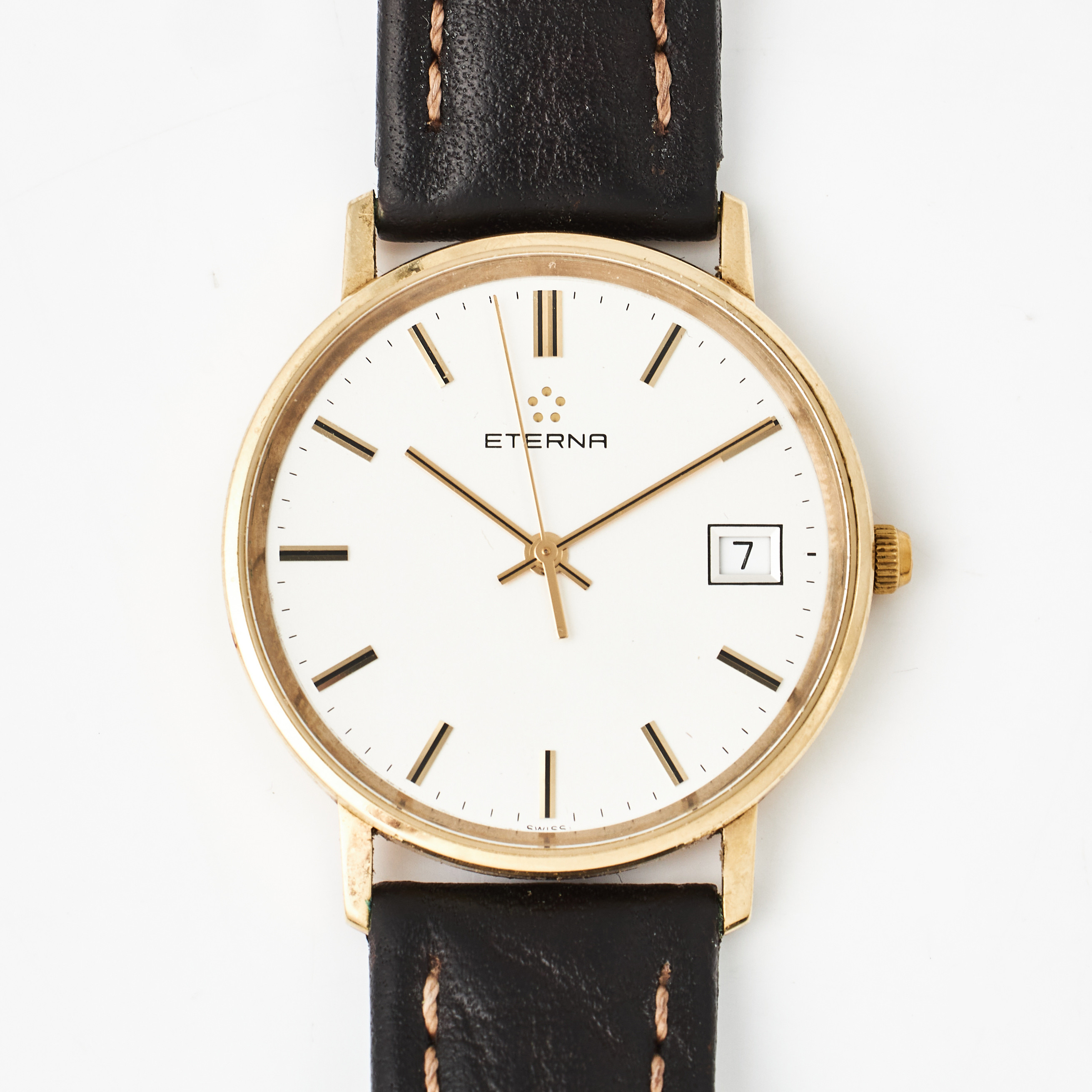 ETERNA, armbandsur, 33,5 mm, 14K guld, ca 1995.