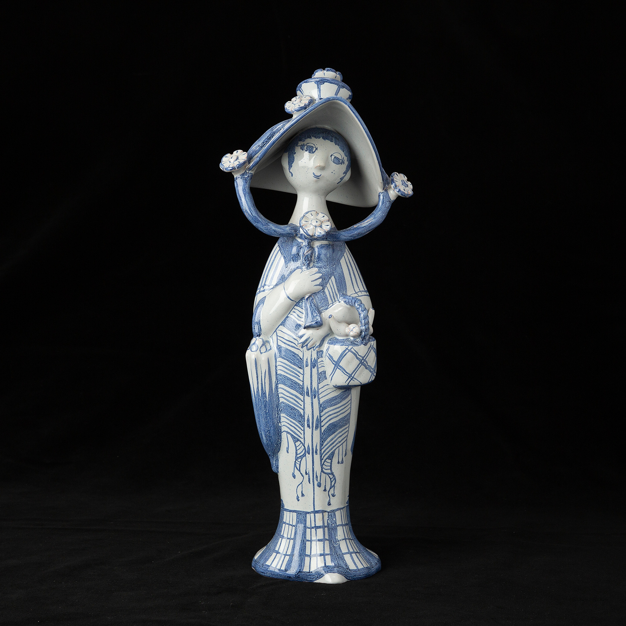 BJÖRN WIINBLAD. Figurin, "Efterår", stengods, Danmark, 1974.