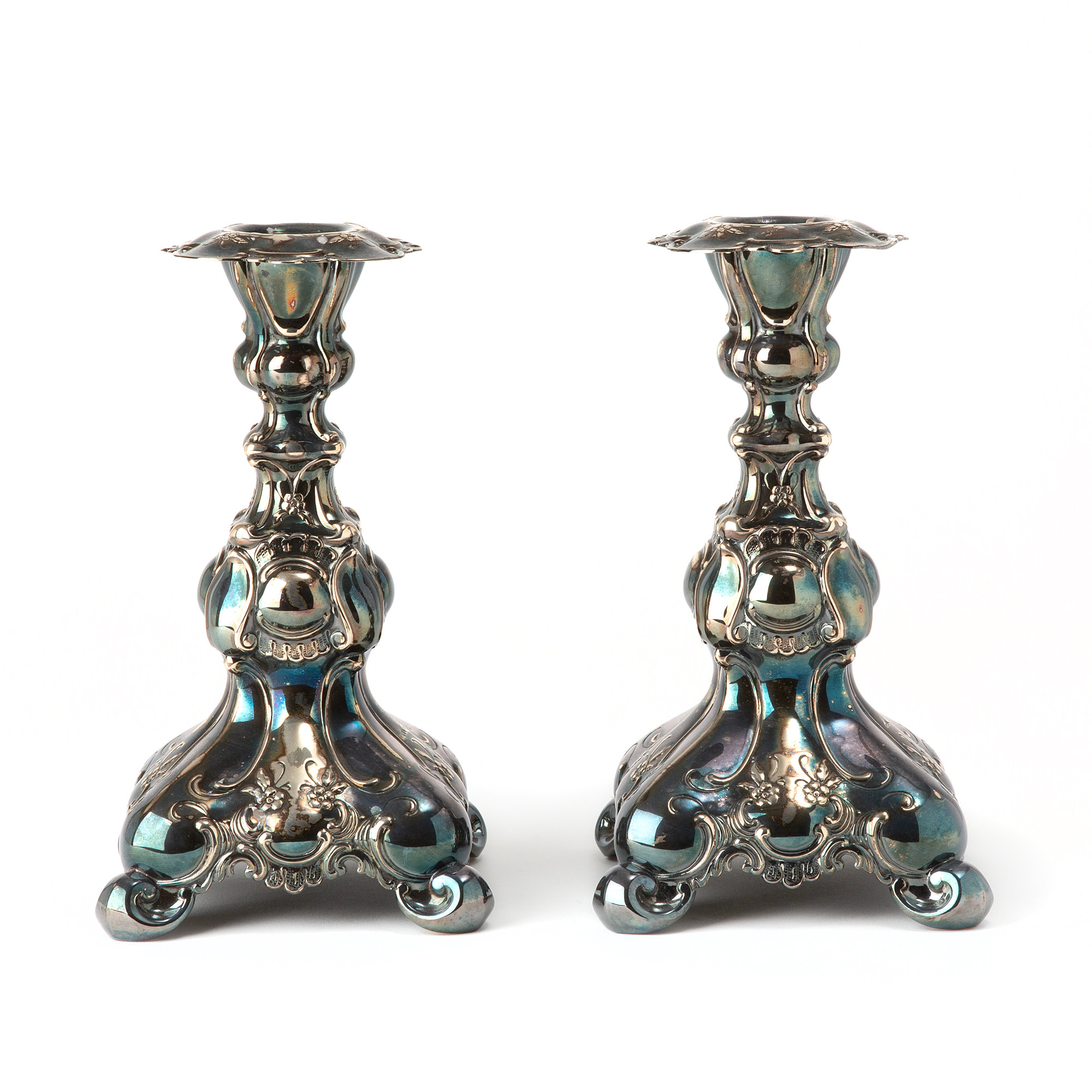 LJUSSTAKAR. Silver, Sverige, 1948.