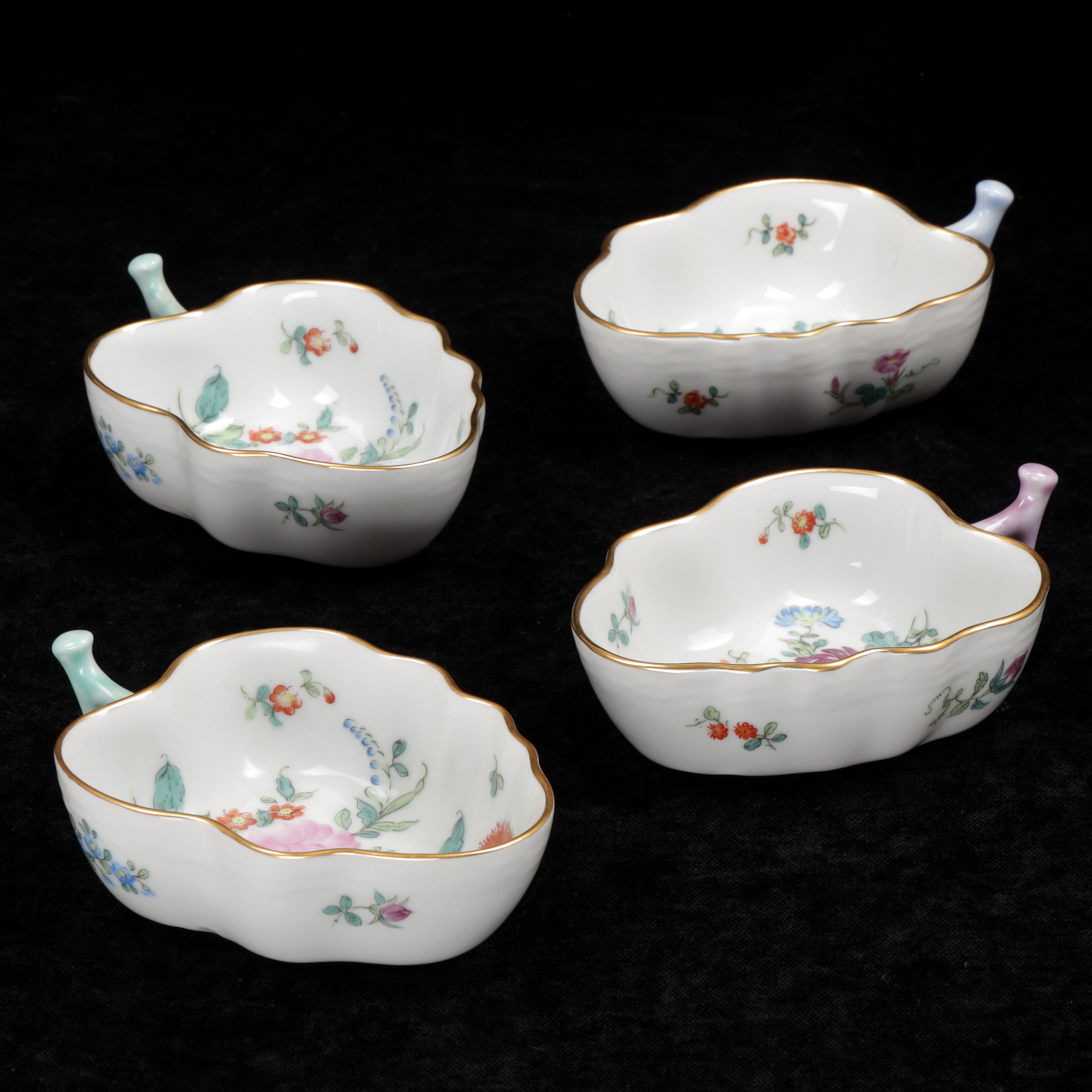 SKÅLAR, 4 st, porslin, Terra, 1900-talets andra hälft.