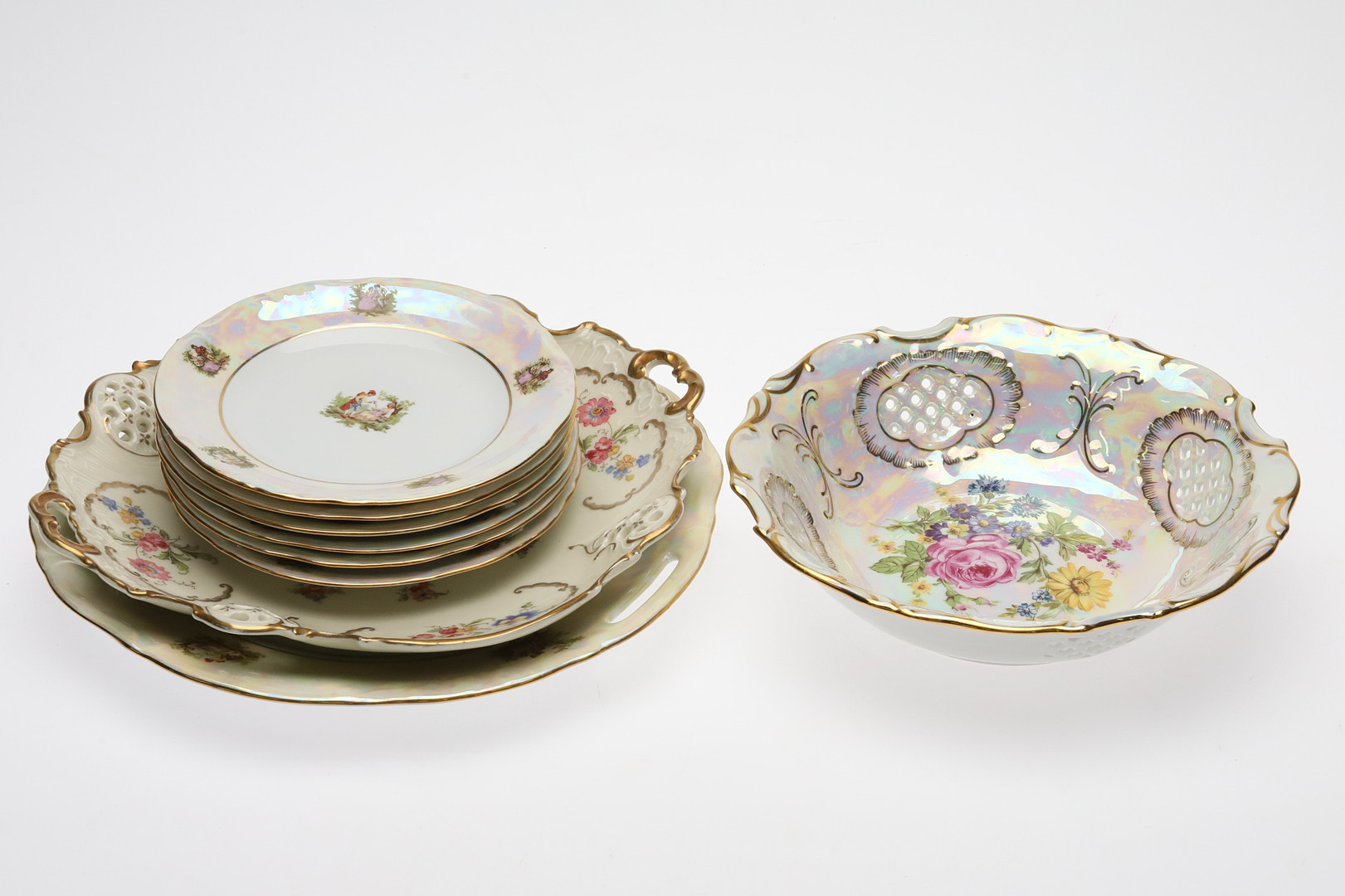 PORSLIN, 9 delar, Europeiskt, bland annat Tjeckien & Tyskland.