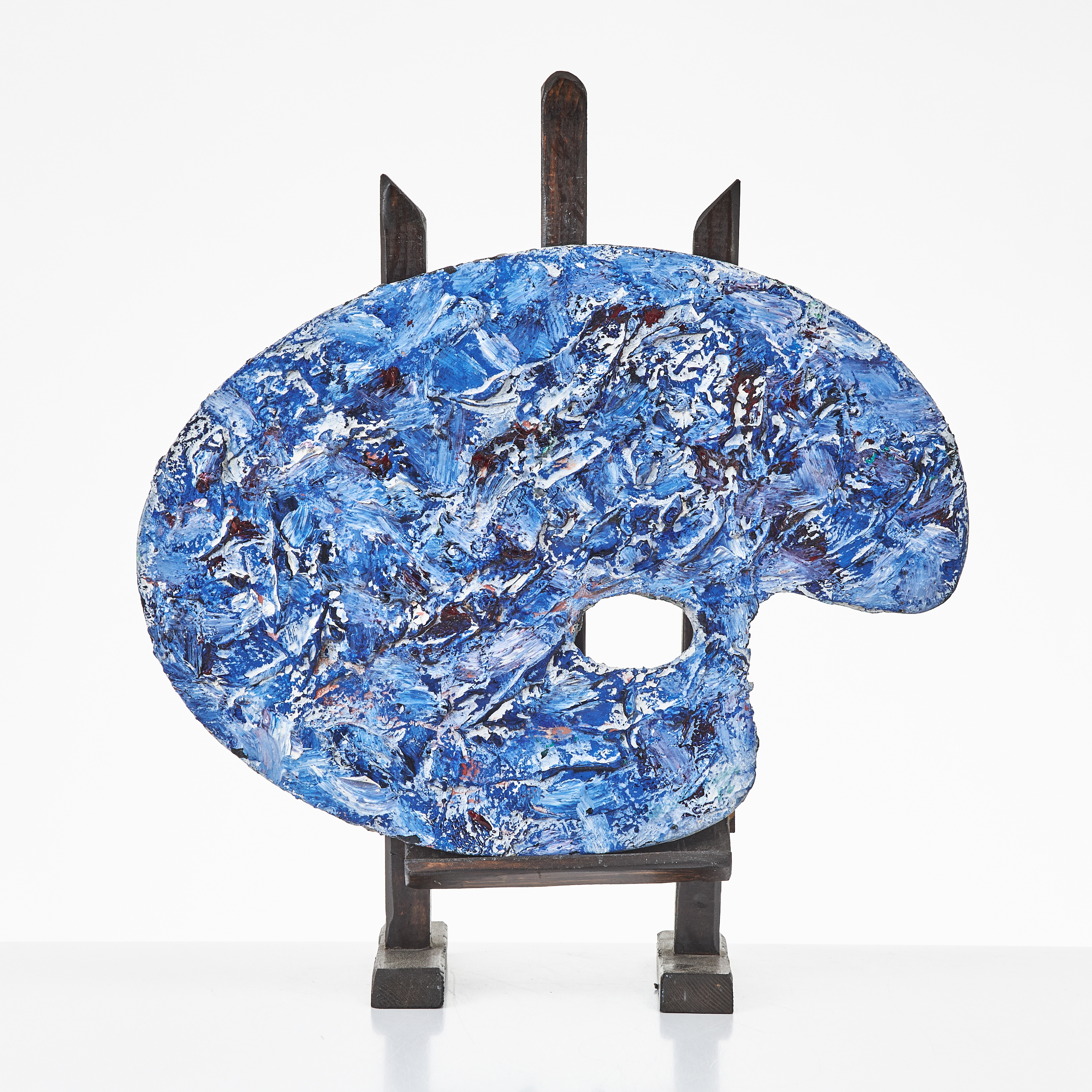 LARS GYNNING. olja på pallet, signerad á tergo.