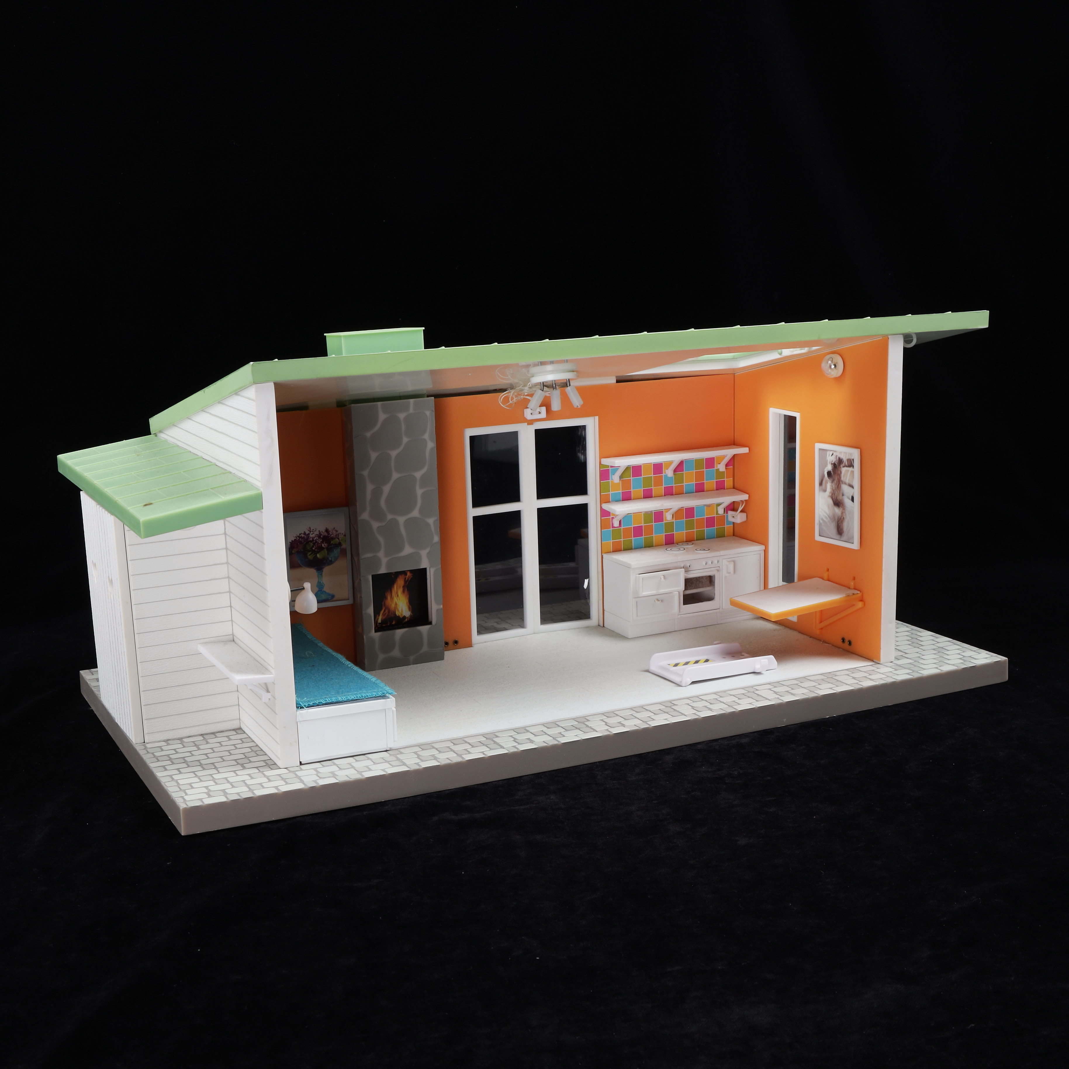 DOCKHUS/DOCKSTUGA, "Gotland", Lundby, Micki Leksaker, Gemla.