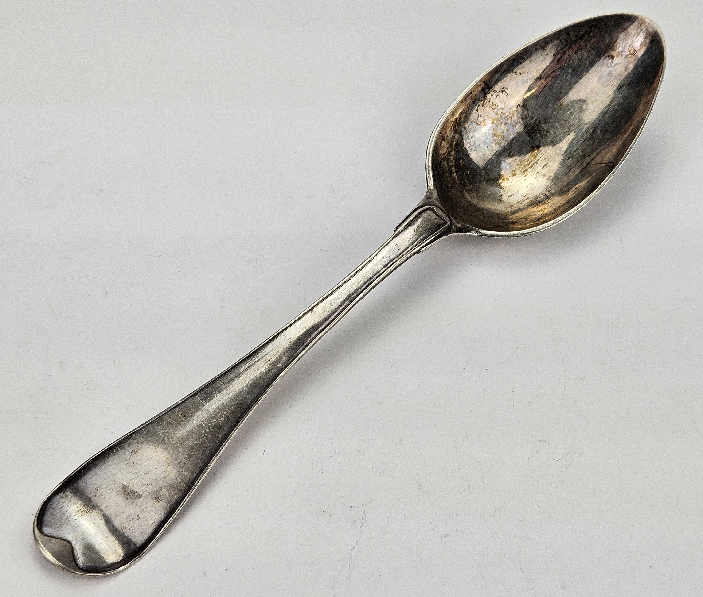 SKED, silver, Ulfsberg, Nyköping, 1700/1800-tal, vikt ca. 64 gram.