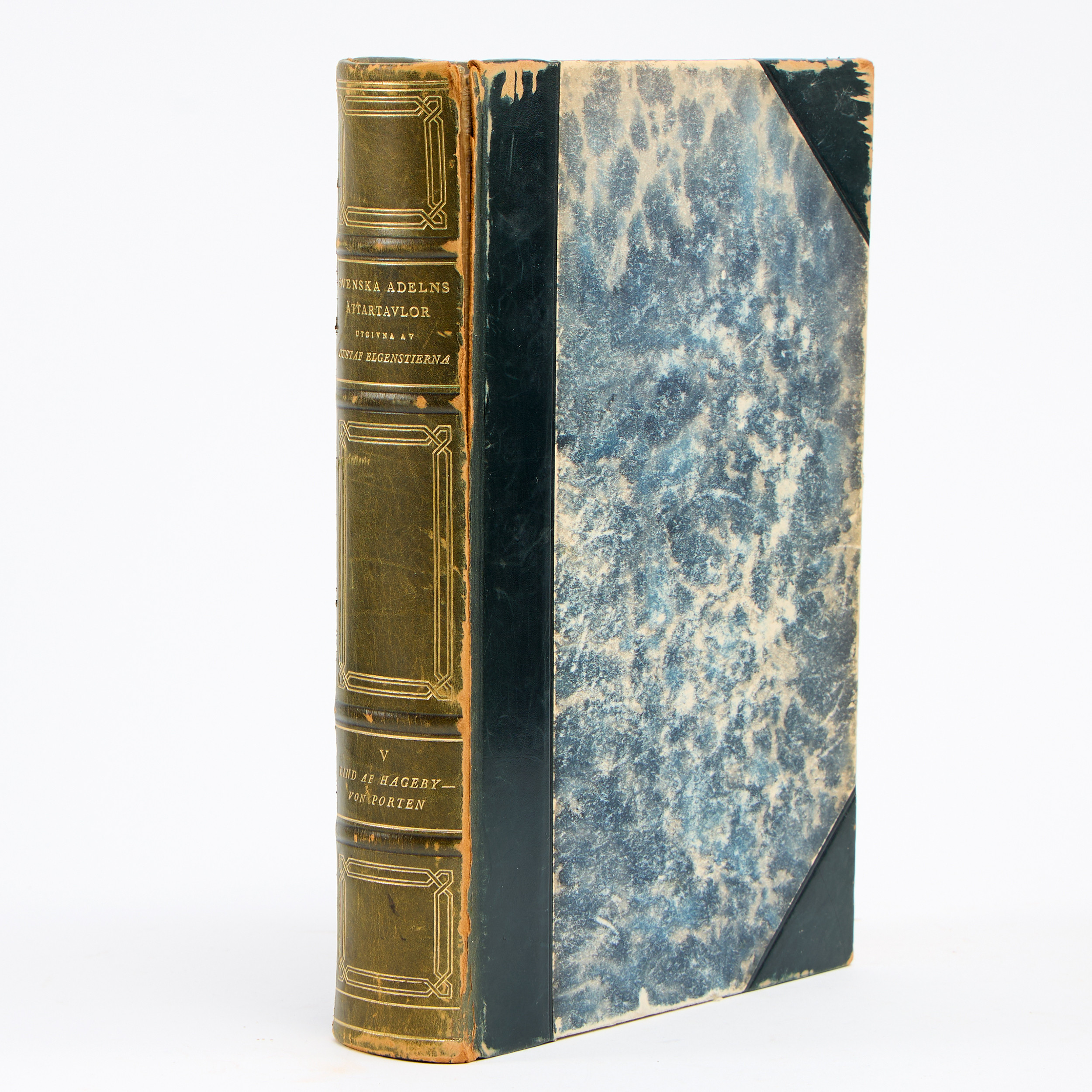 GUSTAF ELGENSTIERNA - DEN SVENSKA GENEAOLOGINS BIBEL 9 vol.