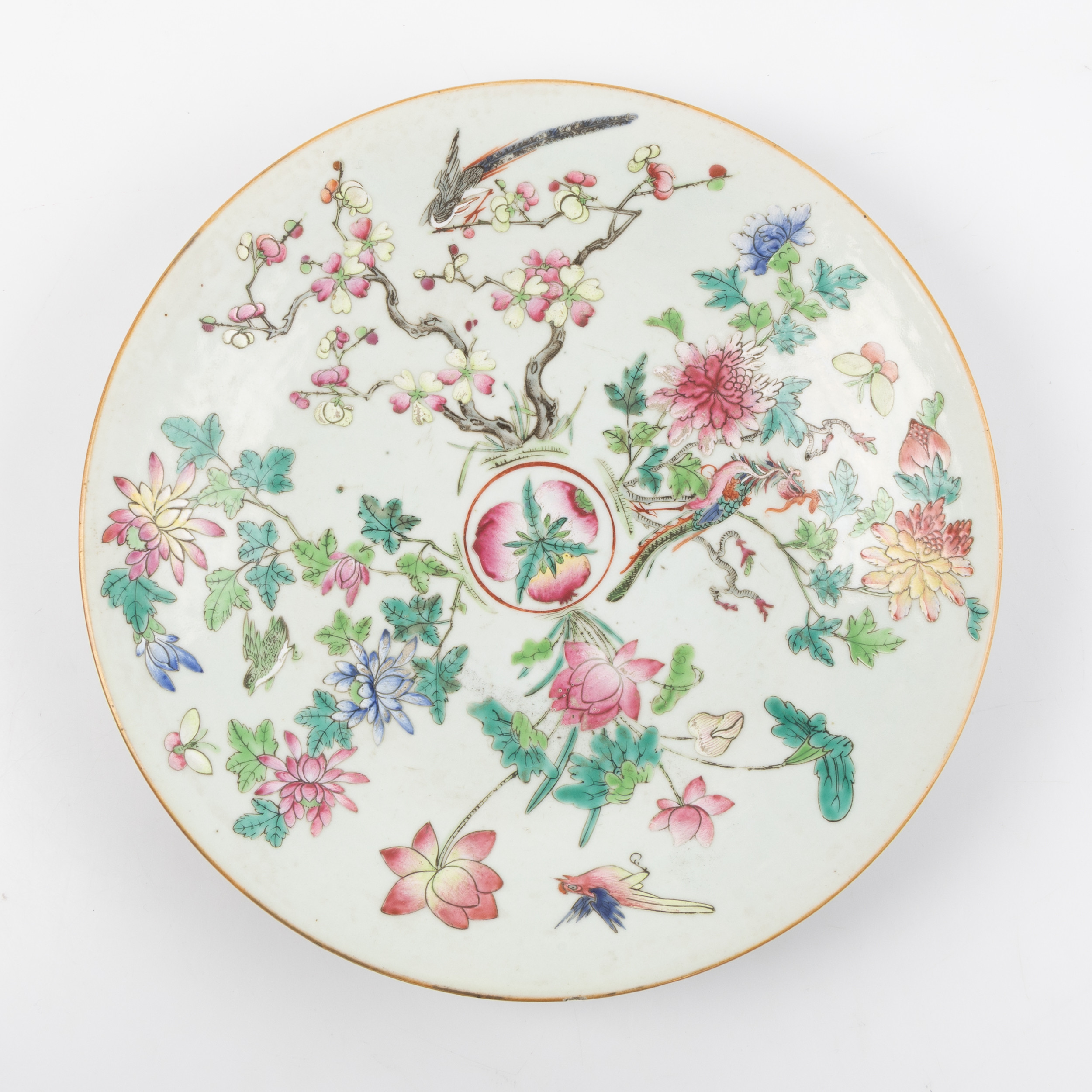 FAT, porslin, Kina, omkring år 1900, porslin, målad med emaljfärger.