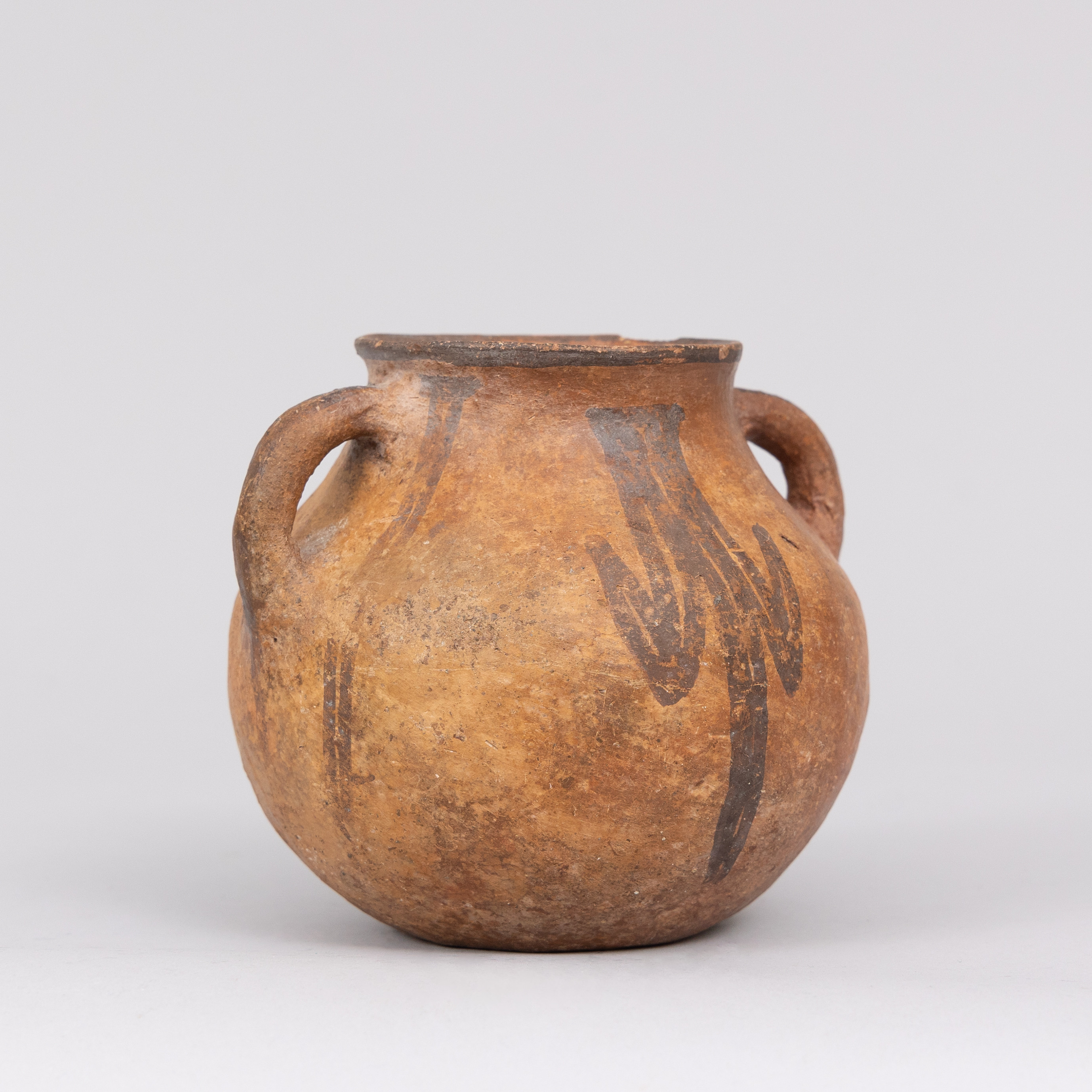 KRUKA, bemålad, lergods, Majiayao, Kina 2400-2100 f. Kr.