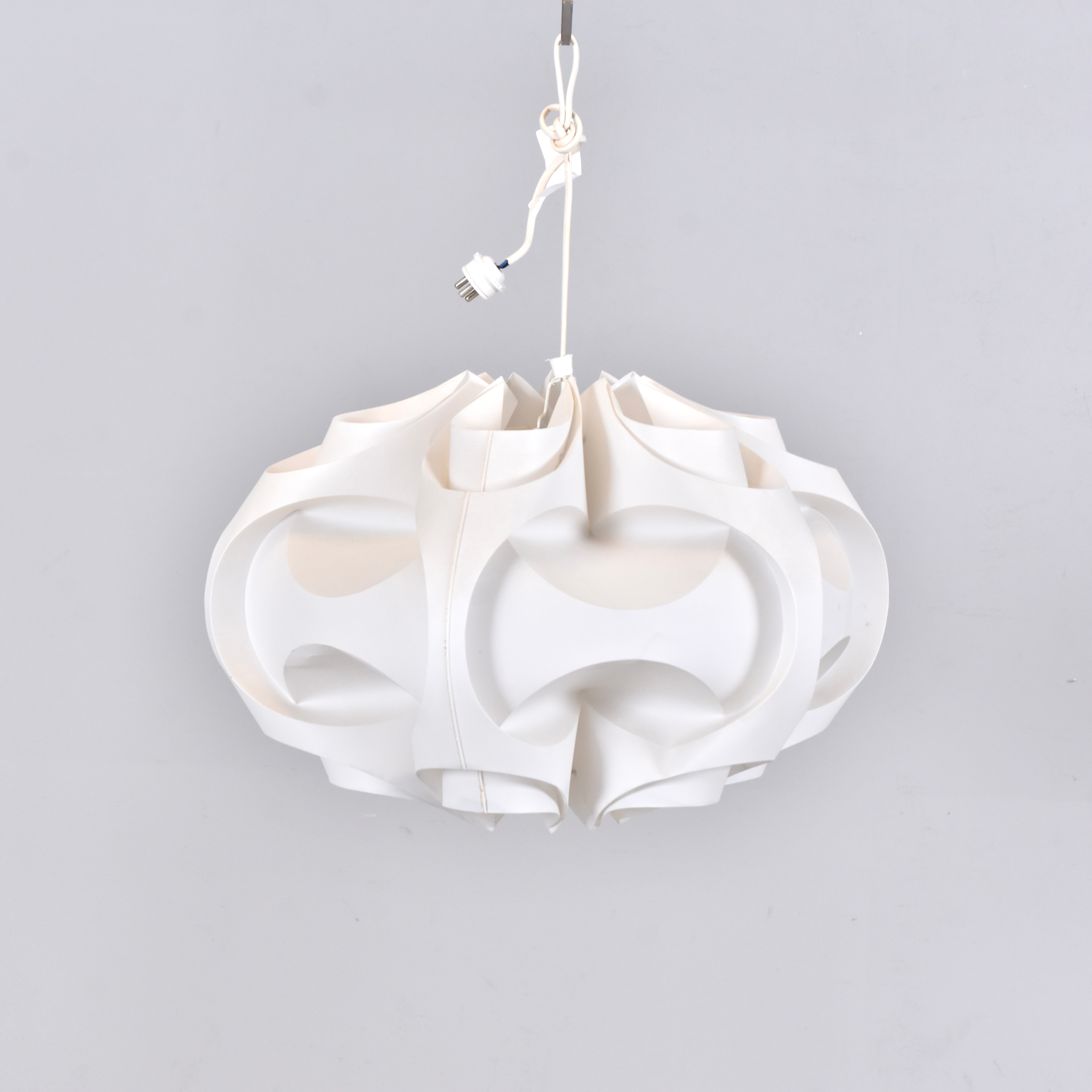 POUL CHRISTIANSEN. taklampa vikt plast, Le Klint 169.