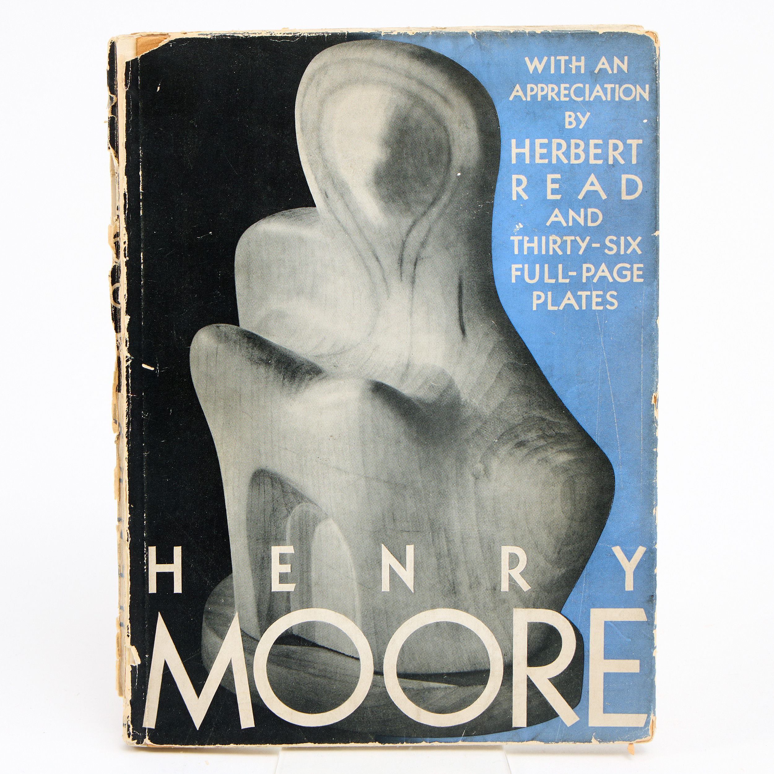 BOK "Henry Moore" med personlig dedikation.