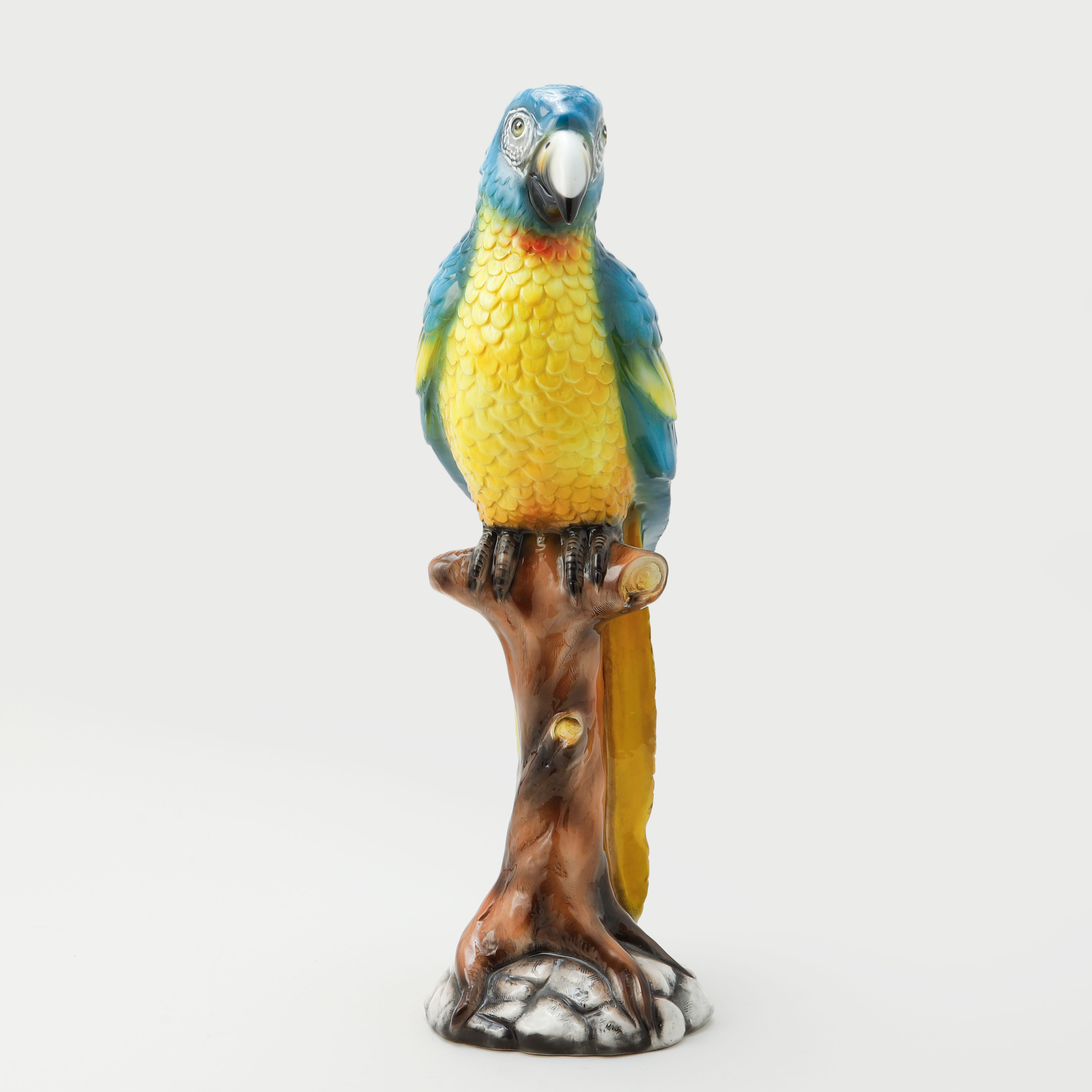 SKULPTUR / FIGURIN, flintgods, Italien, 1900-talets andra hälft.