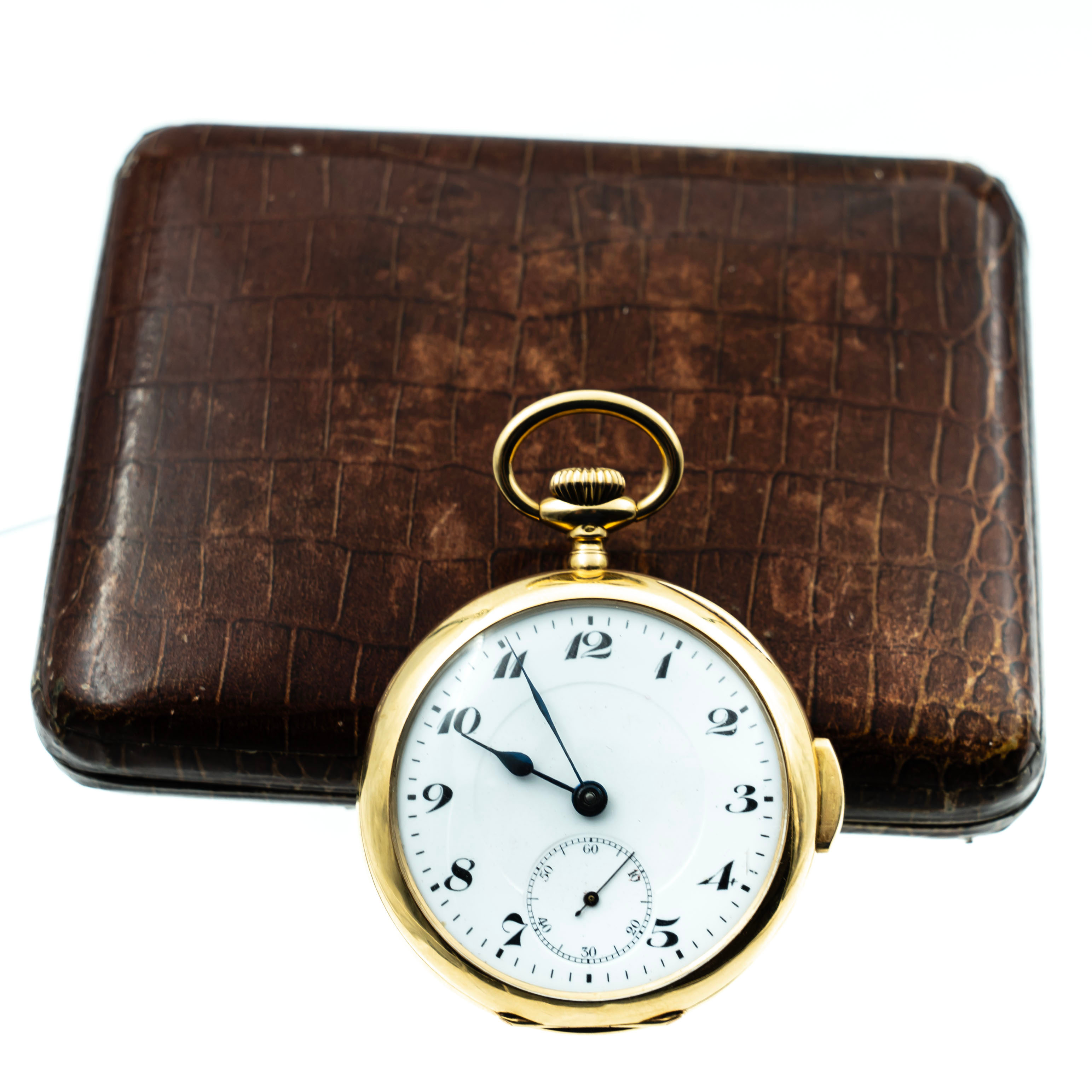 FICKUR, 18K guld, "minutrepeter", 1900-talets första hälft.