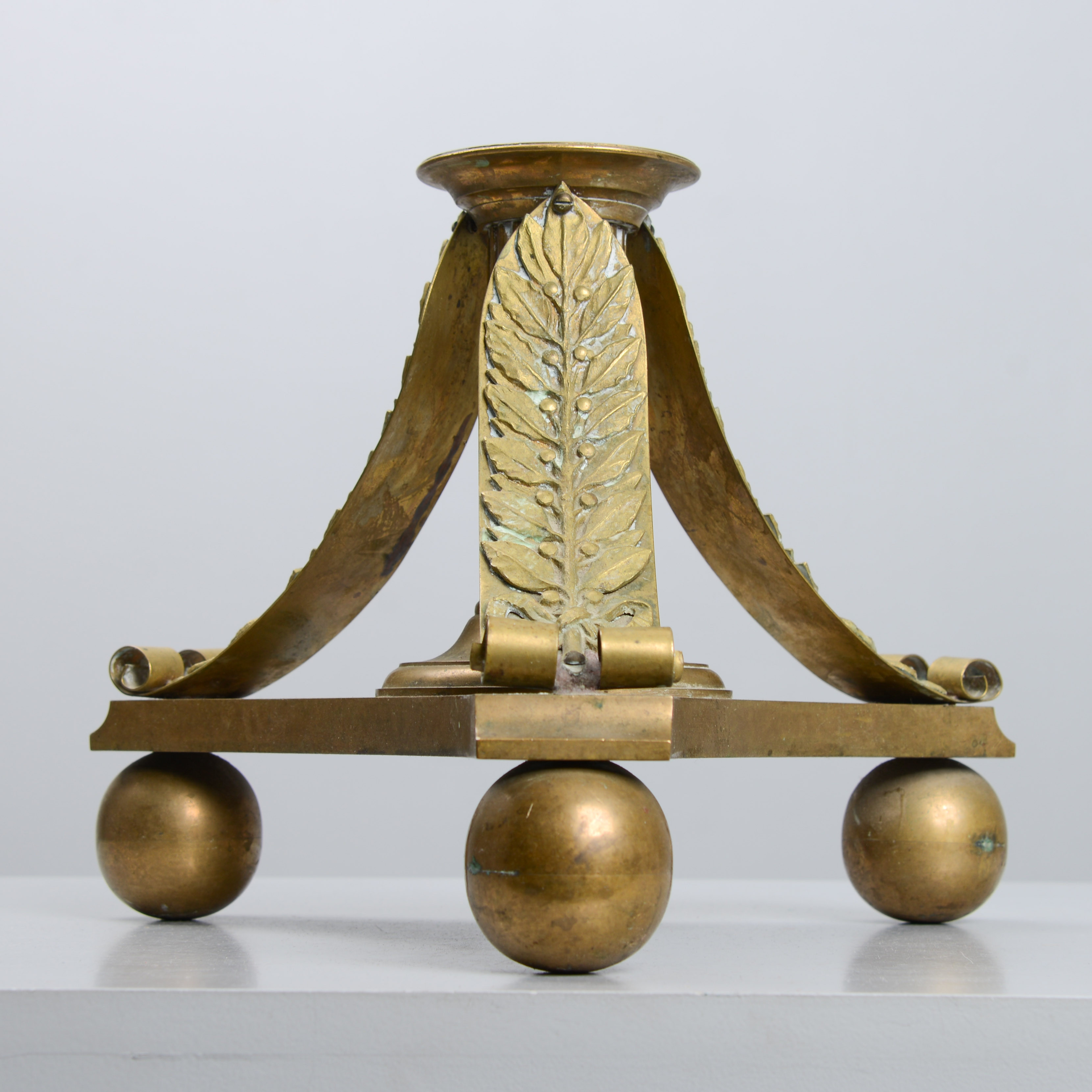 FOT, mässing, empirestil, 1800-tal.