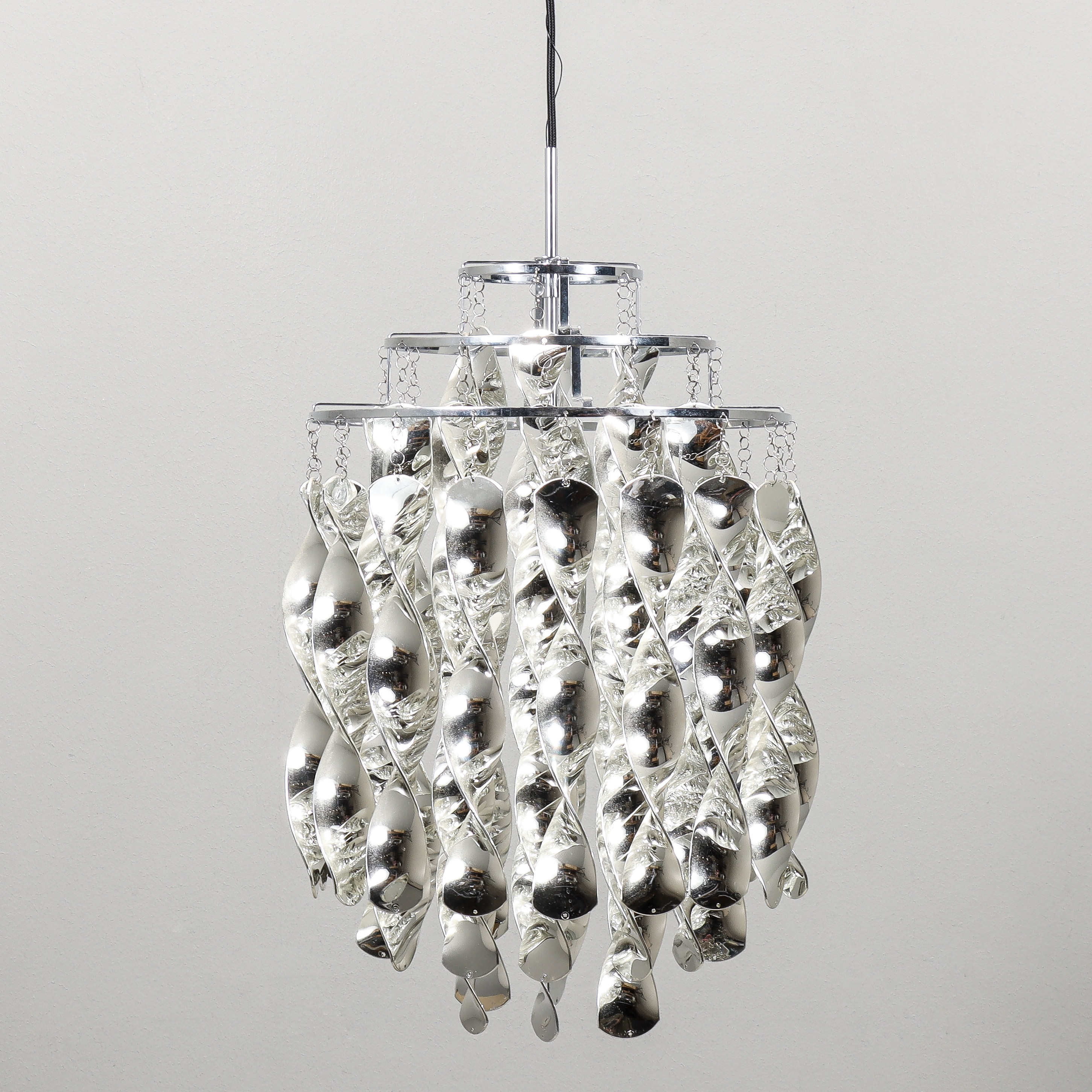 VERNER PANTON. Taklampa, "Spiral SP01", etikettmärkt, Frandsen Lightning A/S, Danmark, 2000-tal.