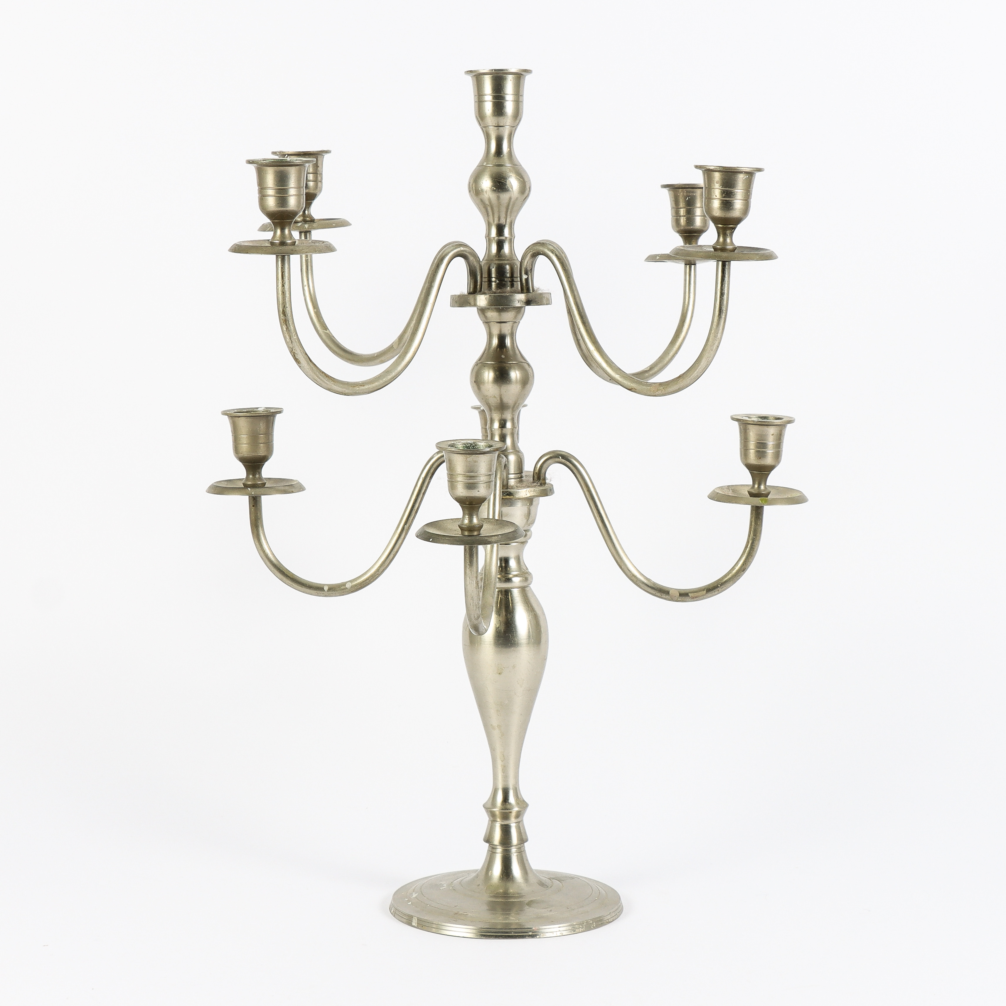 KANDELABER vitmetall.