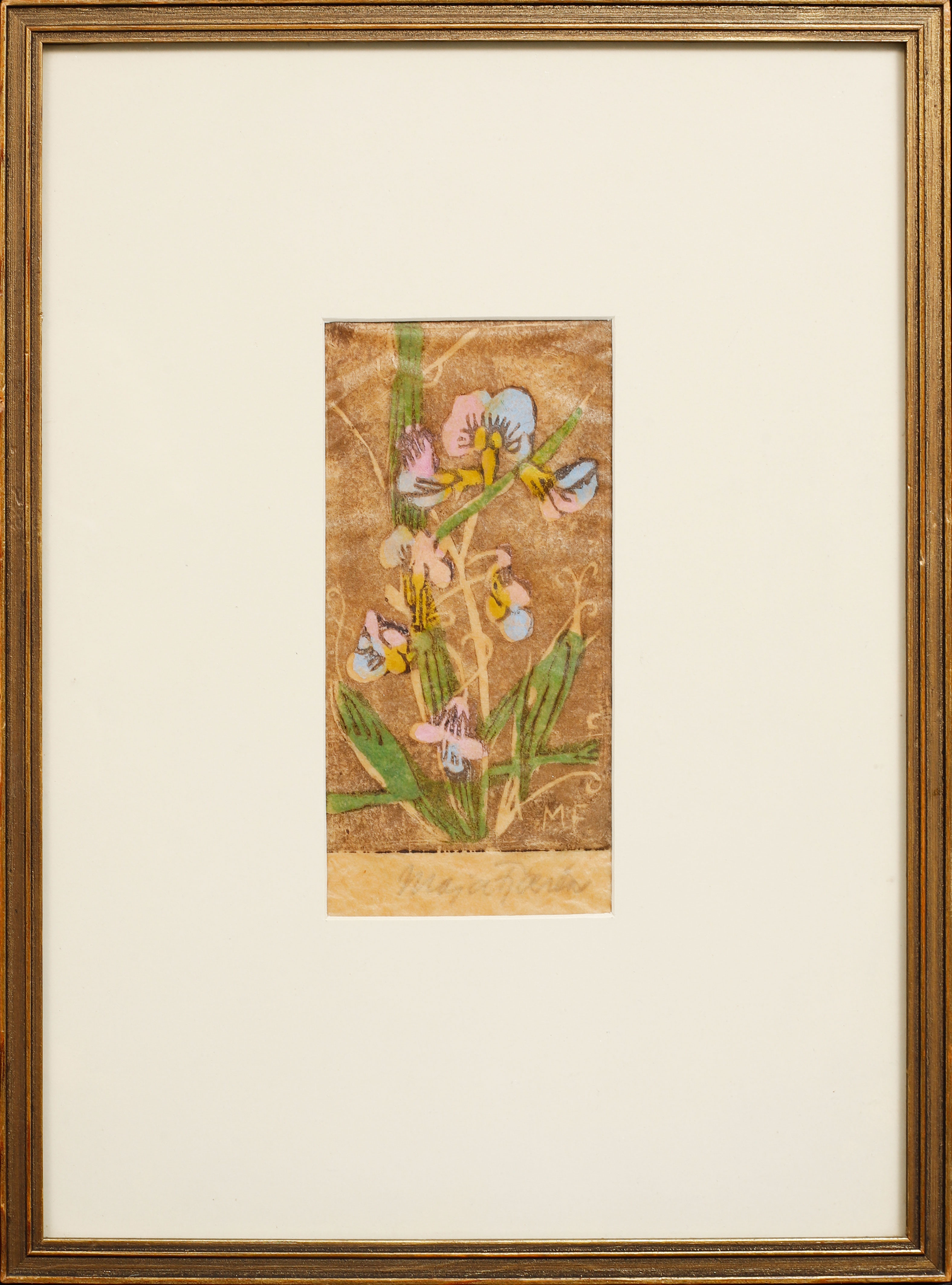 MAJA FJAESTAD. Träsnitt, 2 st, signerade.