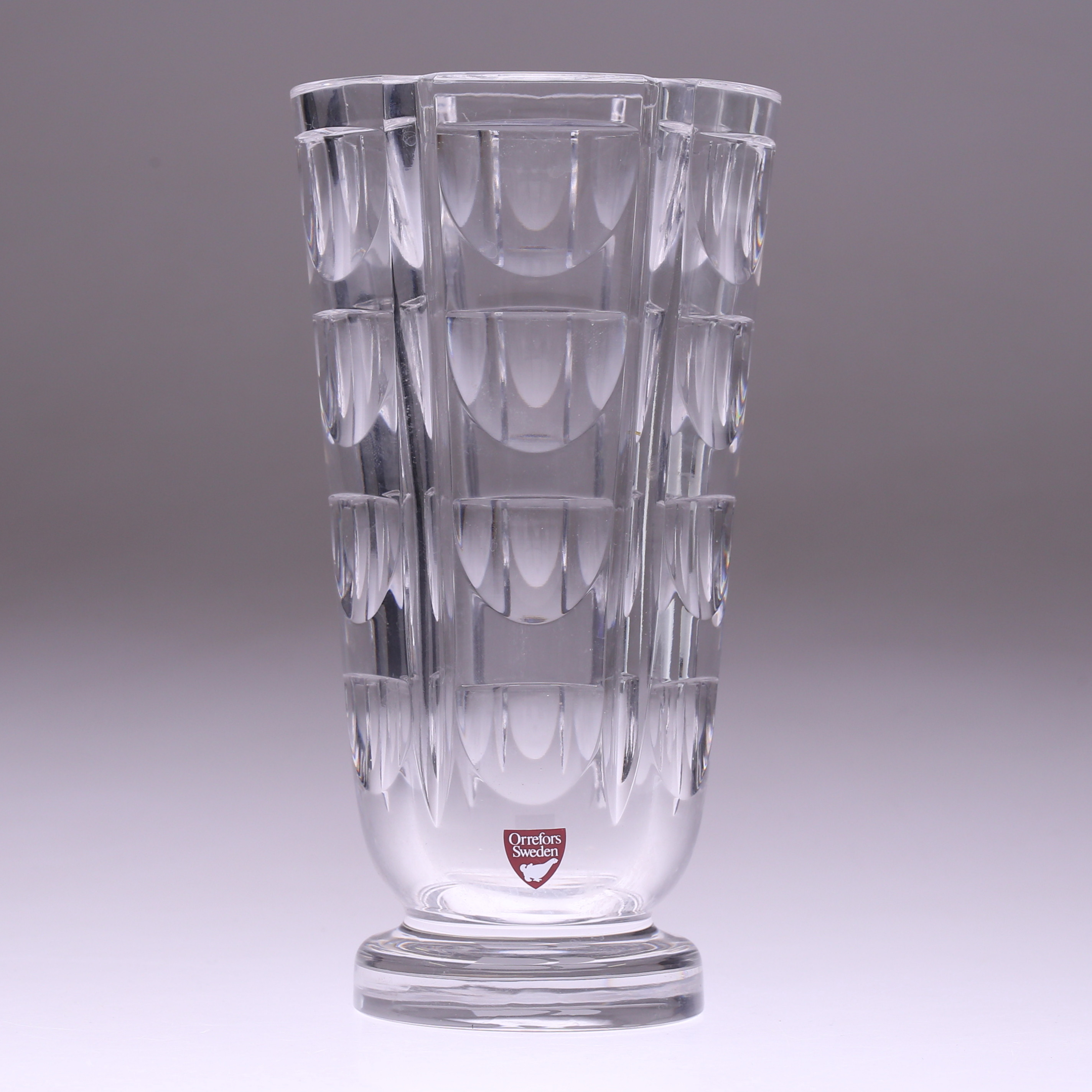 VAS, glas, "Tusen fönster", Simon Gate, Orrefors.
