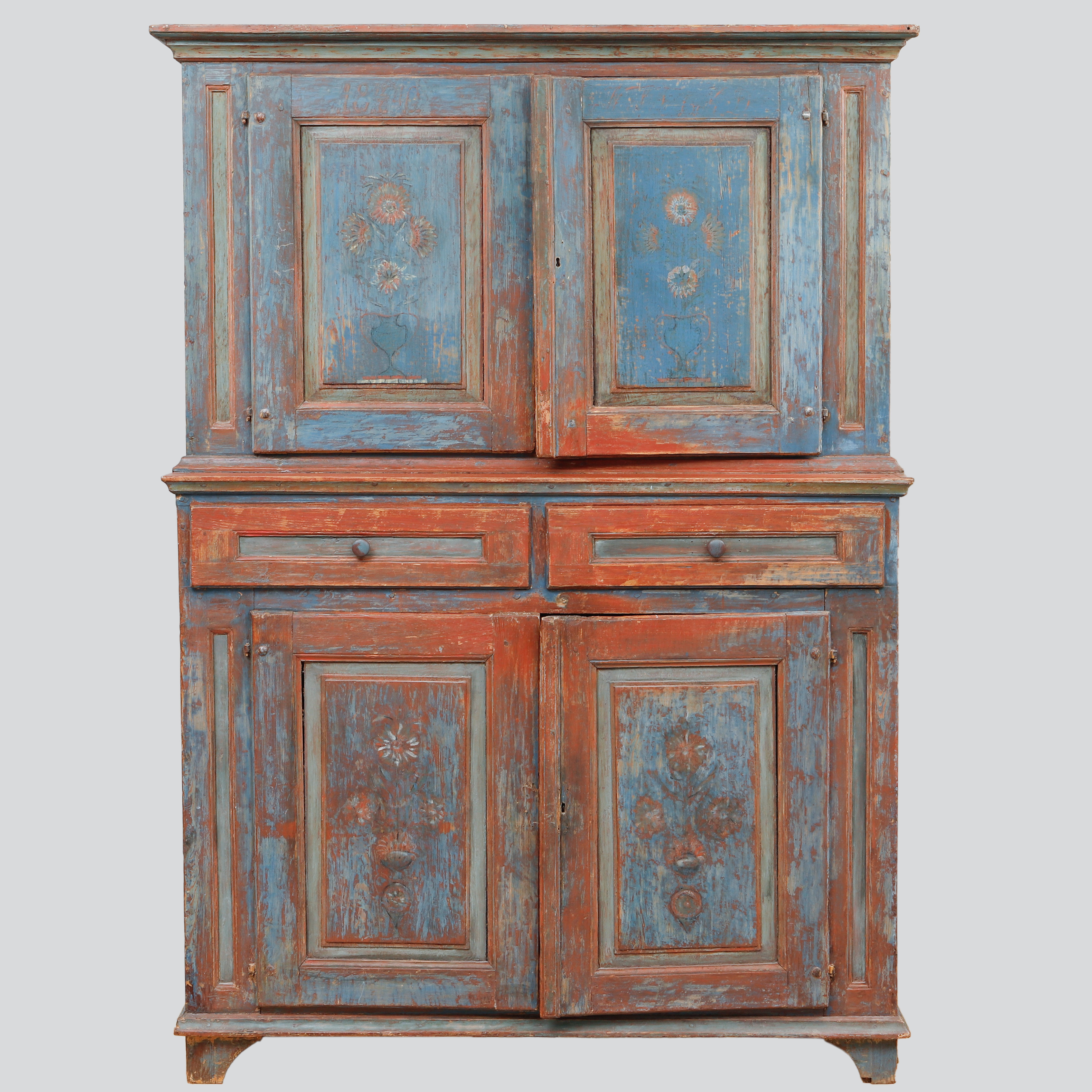 SKÅP, allmoge, 17/1800-tal.