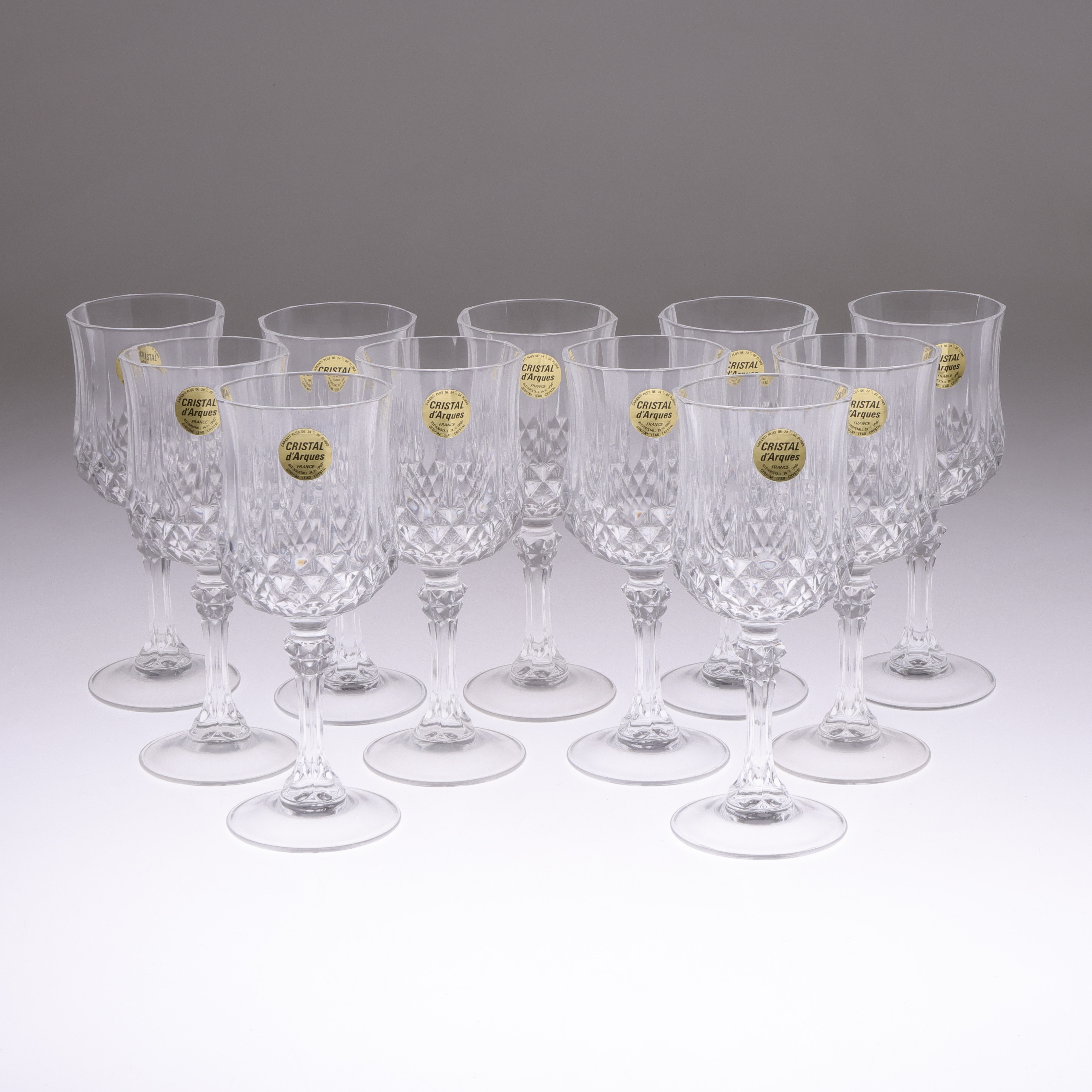 VINGLAS, 11 st, Cristal d´Arques, Frankrike.