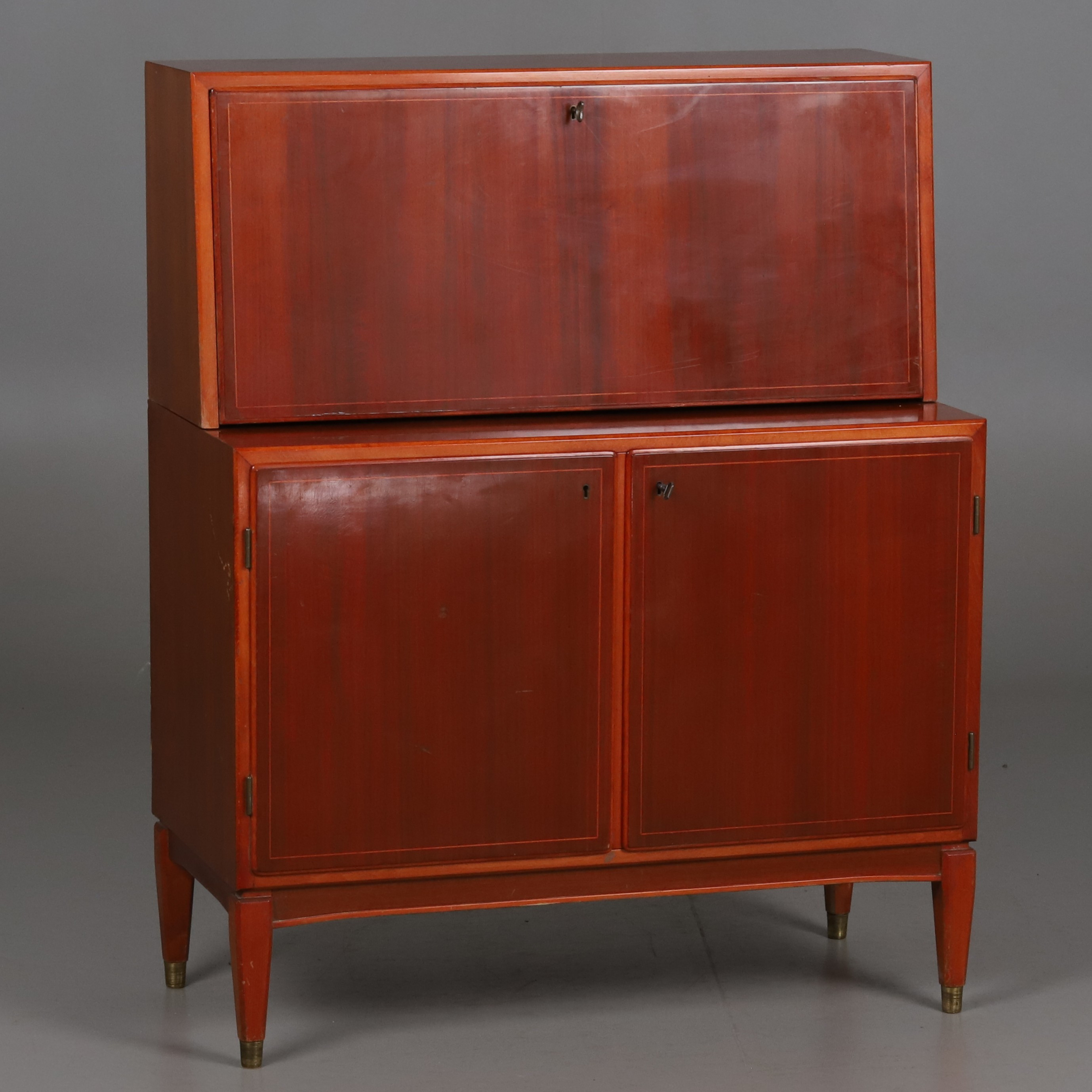 SKÅP, faner, mid-century modern stil, 1900- talets andra hälft.