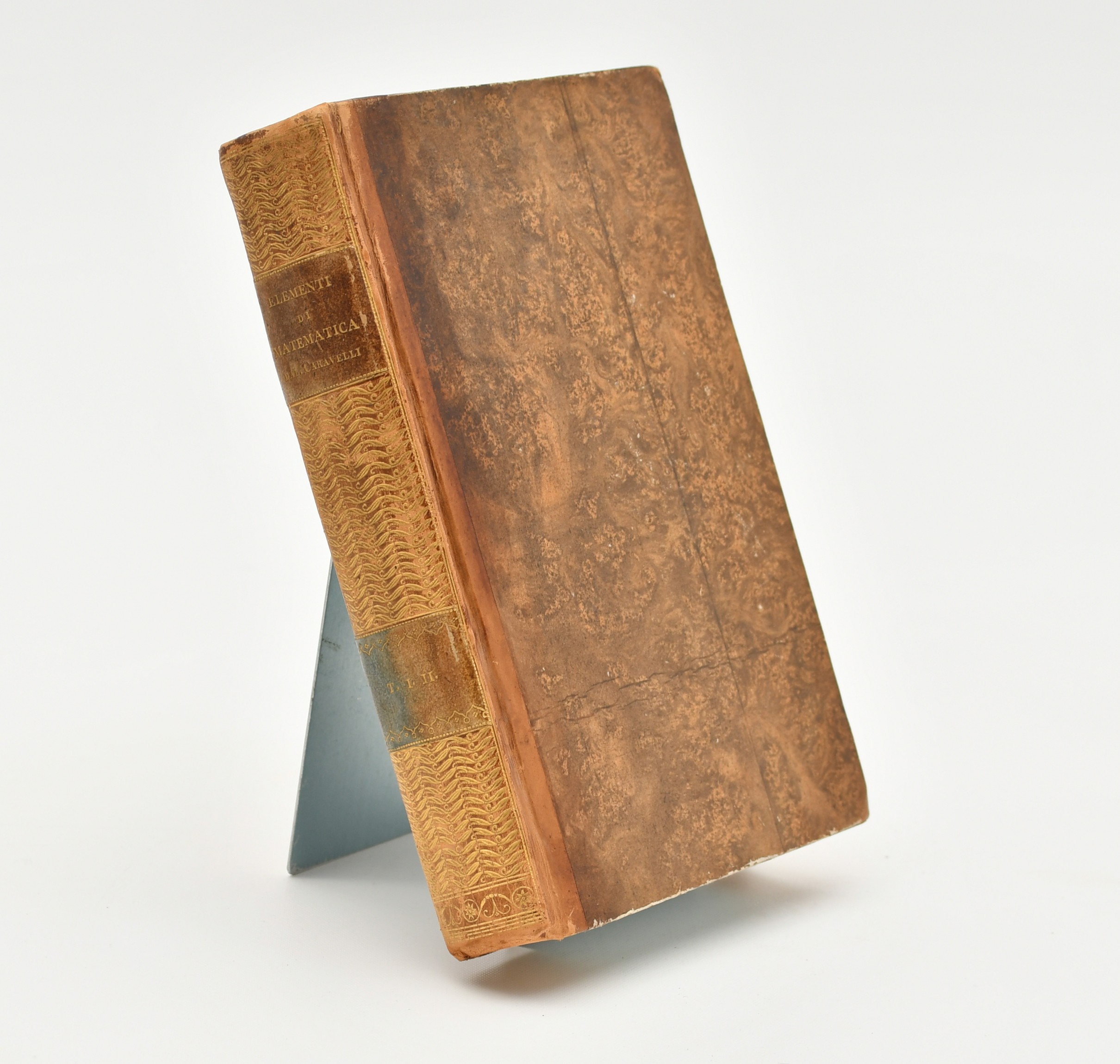 Elementi di matematica composti per uso della reale Accademia militare. Tomo I-II. Vito Caravelli.