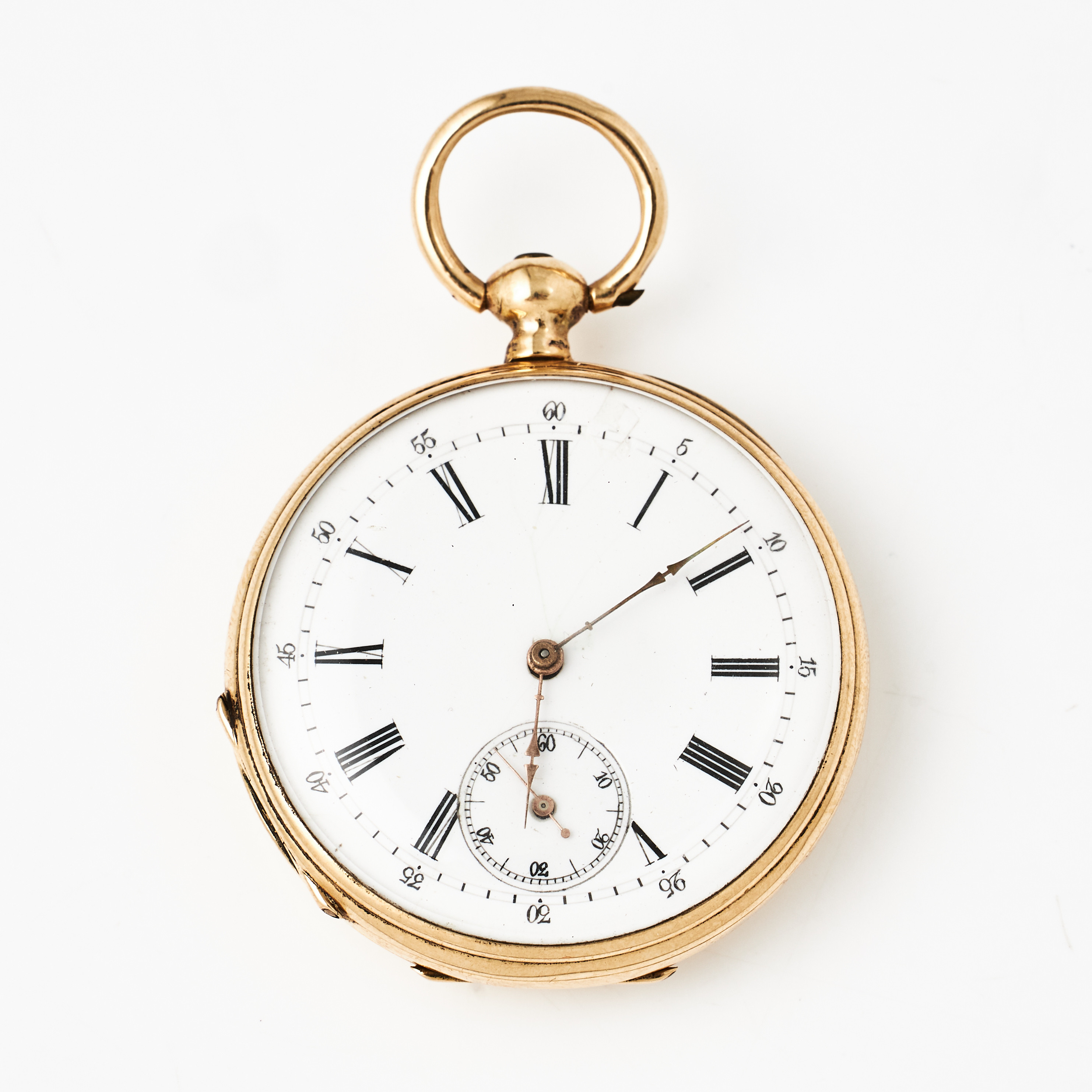 MORMORSUR, 36 mm, 18K guld, ca 1880.