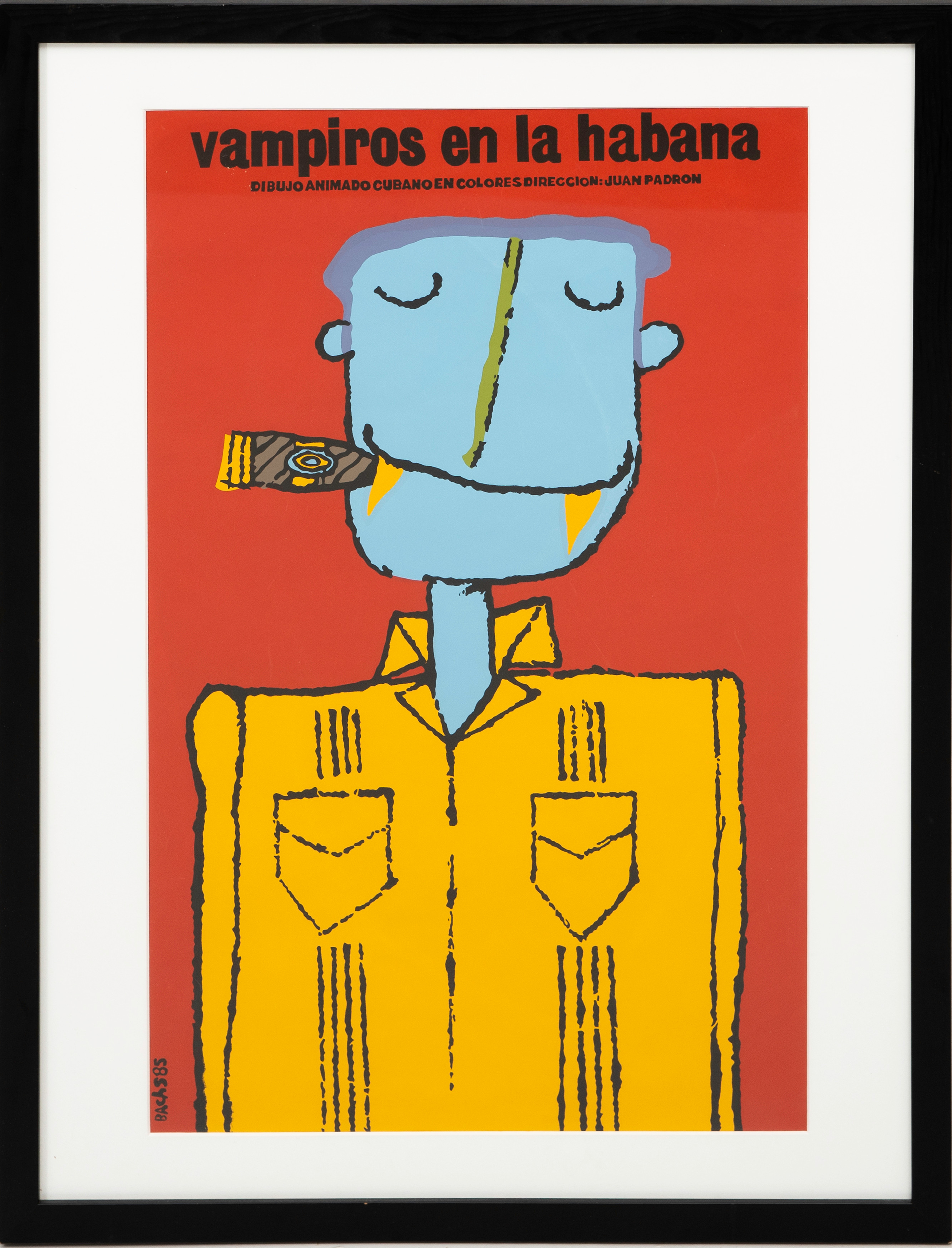 FILMAFFISCH, "Vampiros en la Habana". regisserad av Juan Padró.