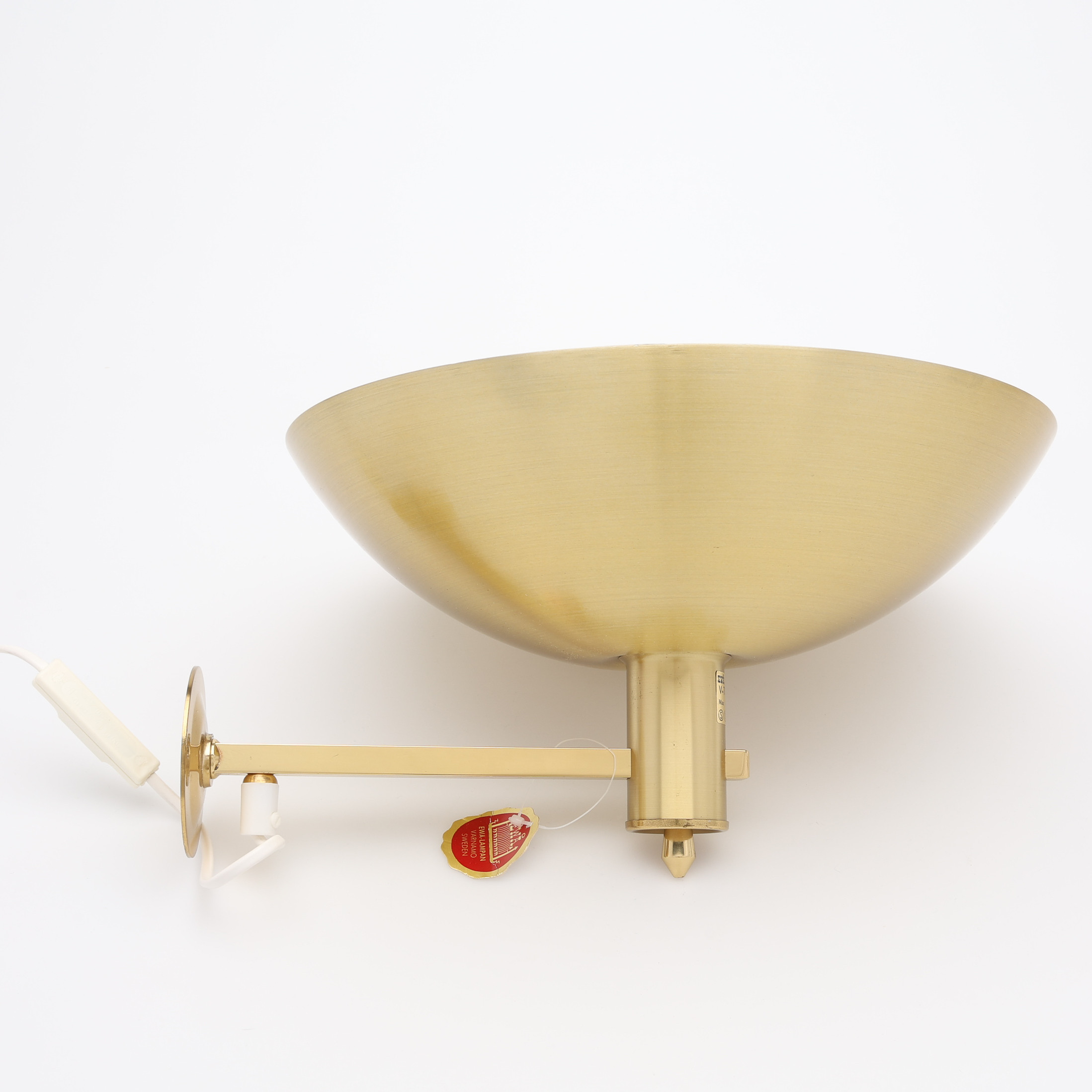 VÄGGLAMPA, UPLIGHT, "V-70", EWÅ-LAMPAN, VÄRNAMO.