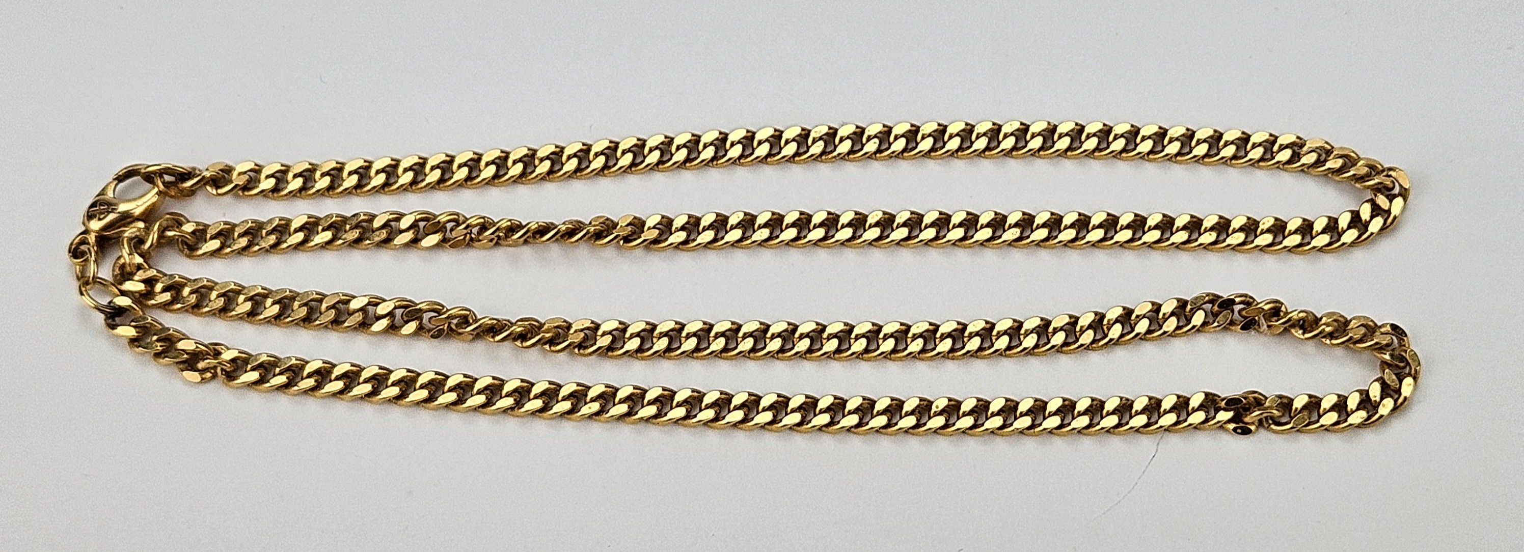 COLLIER, "Pansar", guld, 18K, vikt ca. 27,3 gram.