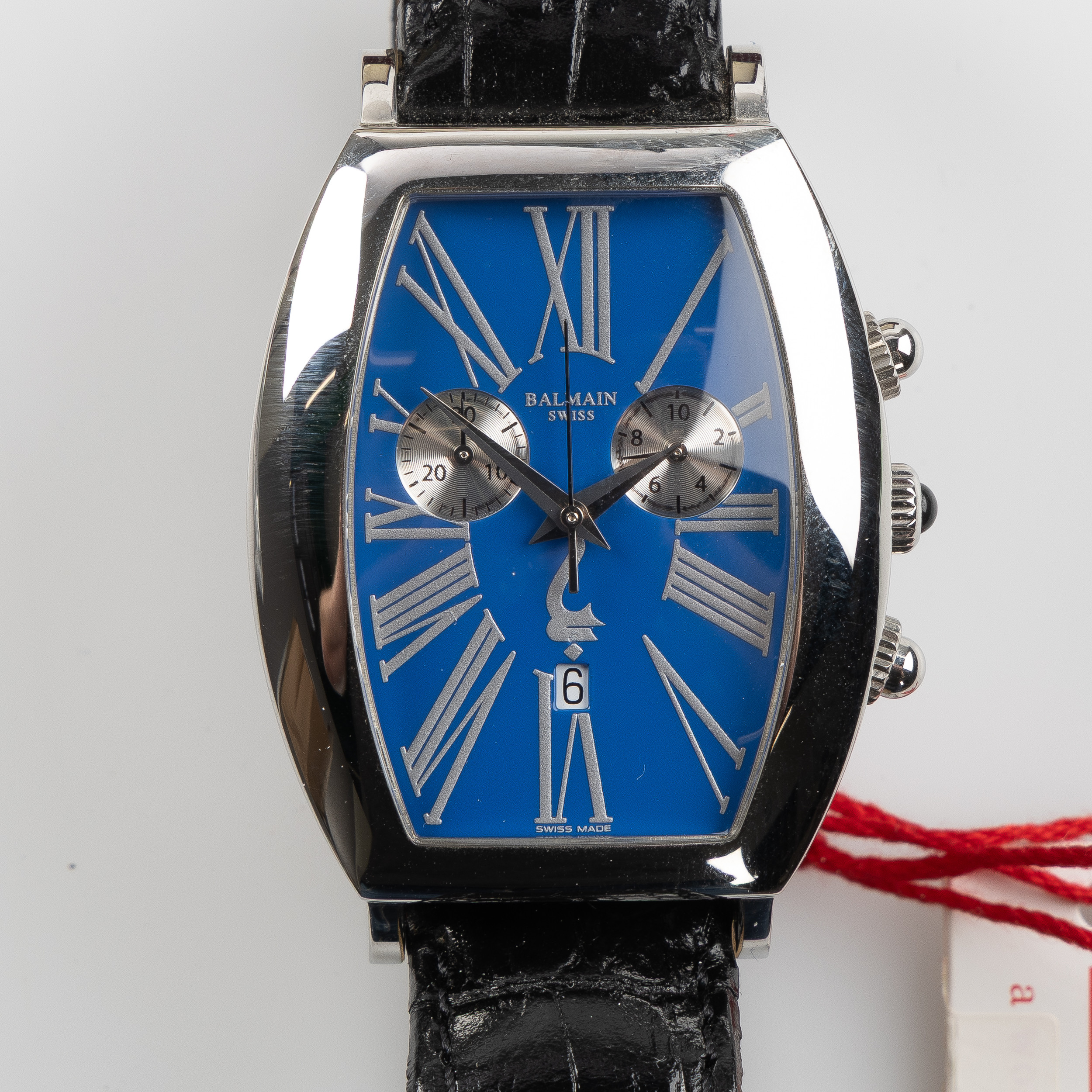 BALMAIN, armbandsur, 35x42 mm (50), stål, 2000-tal.