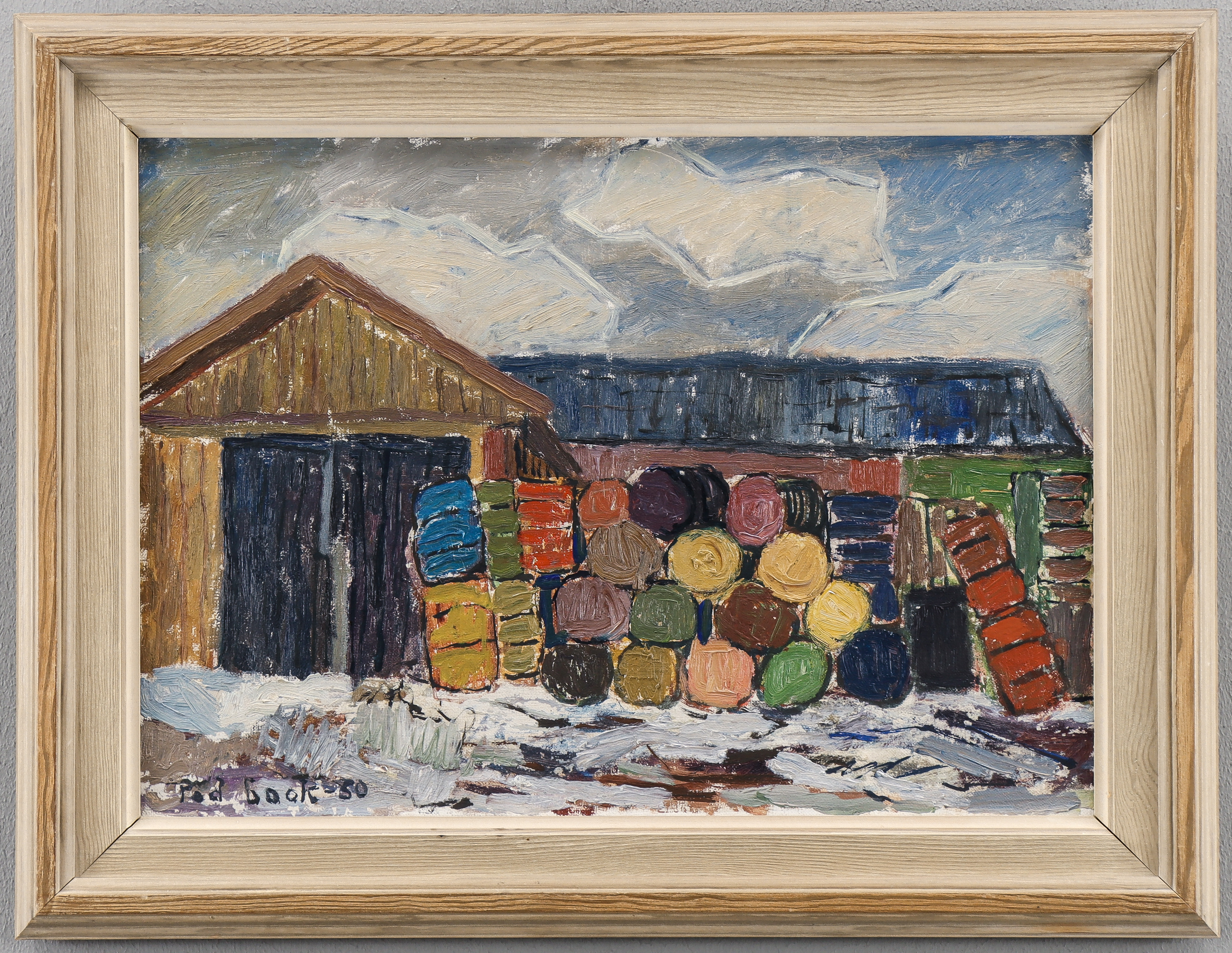 ROLAND ALEXANDER (ROD) BOOK. "Tunnorna" -52.